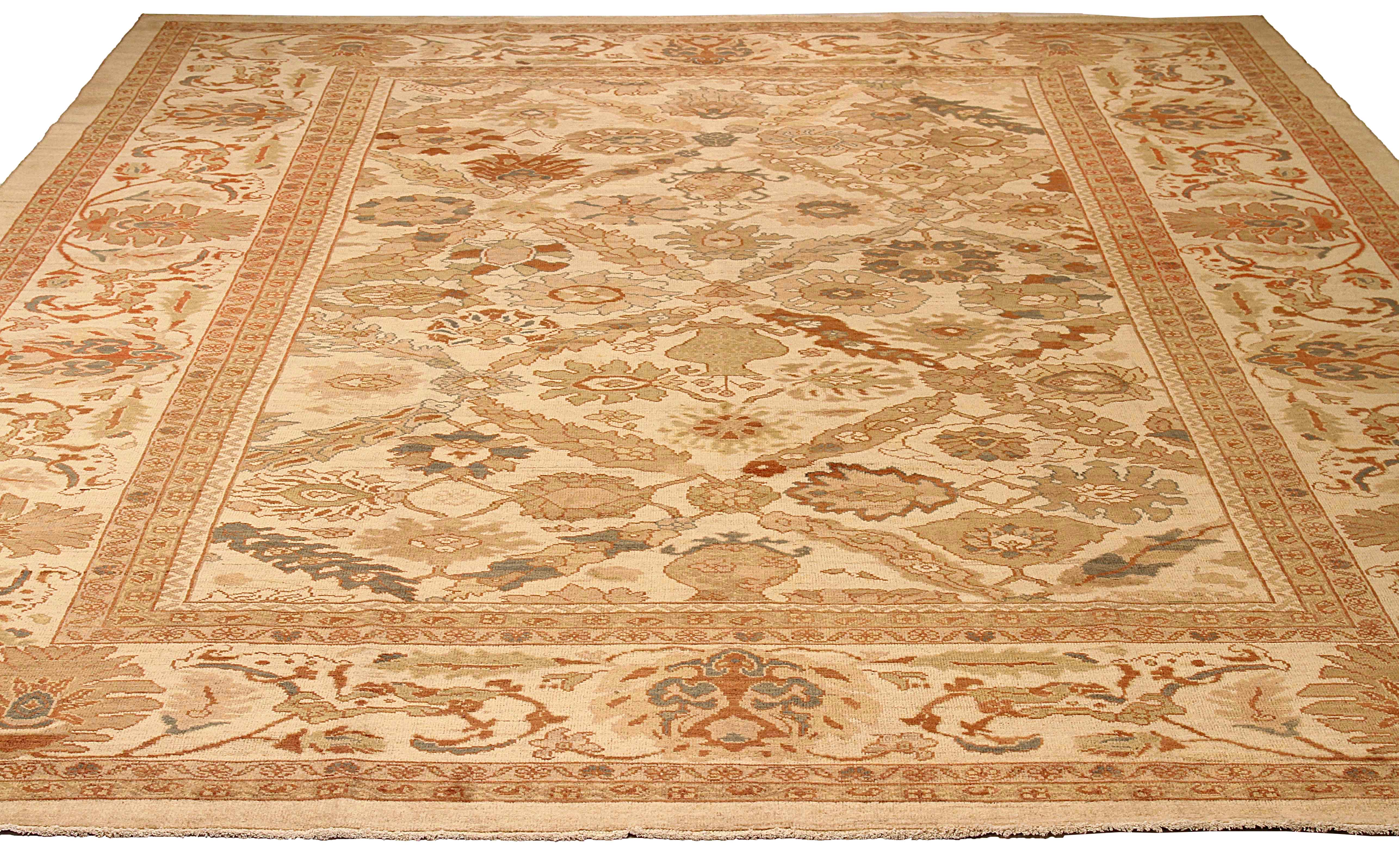 Thumbnail 3 for Persian Sultanabad Transitional Rug 56001