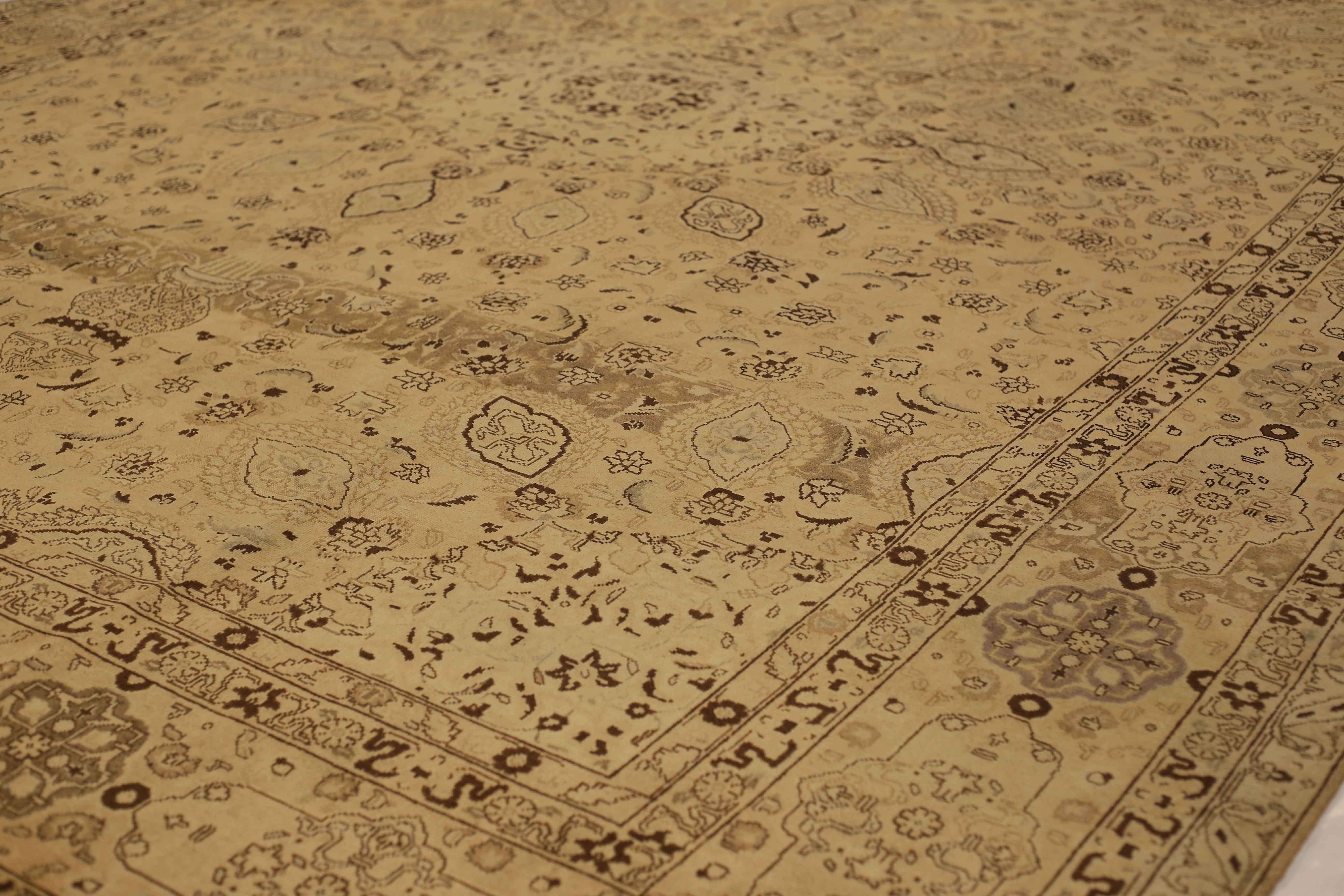 Thumbnail 7 for Antique Persian Tabriz Transitional Rug 54142