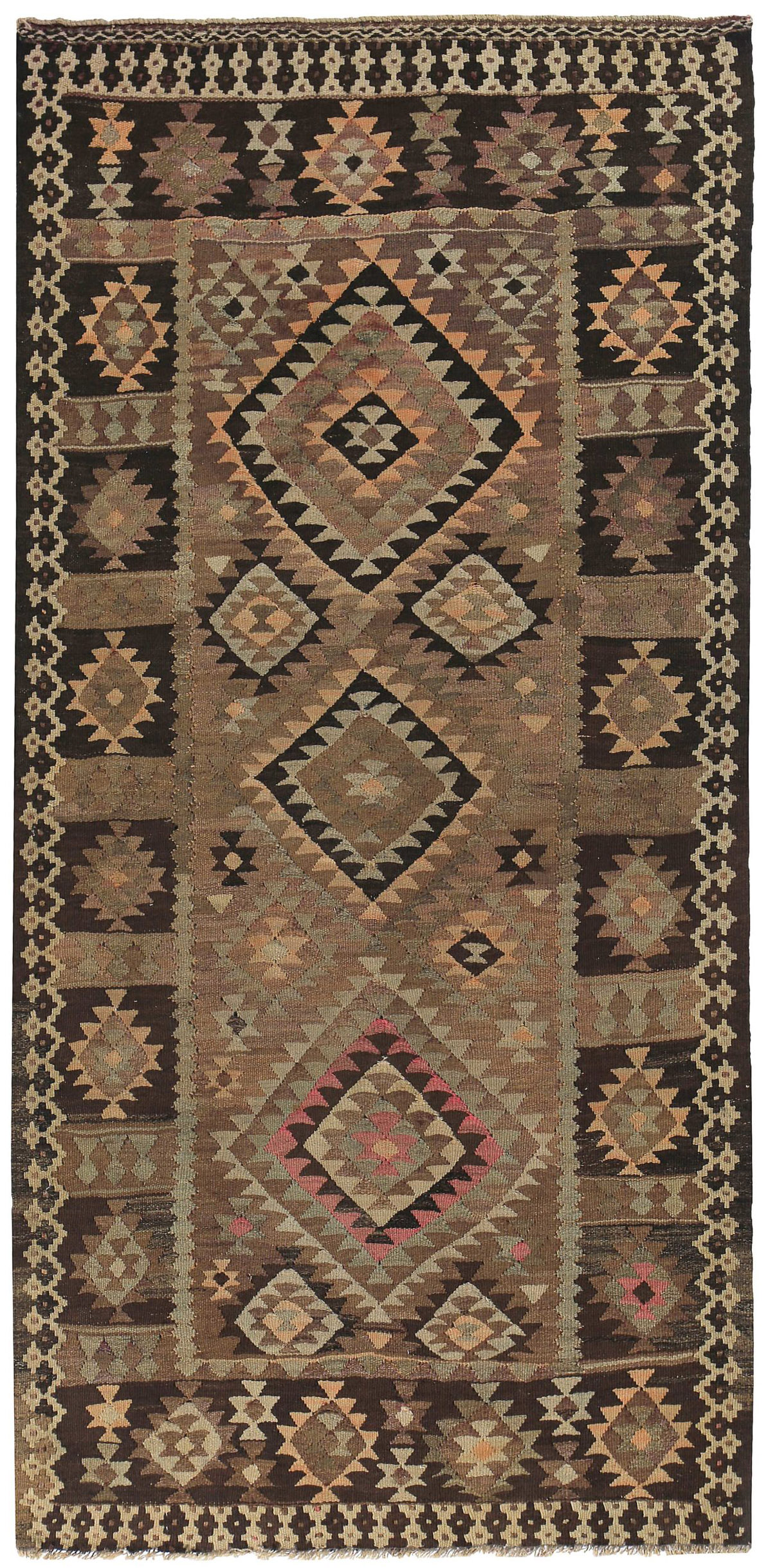 Thumbnail 5 for Antique Persian Traditional Rug 89210