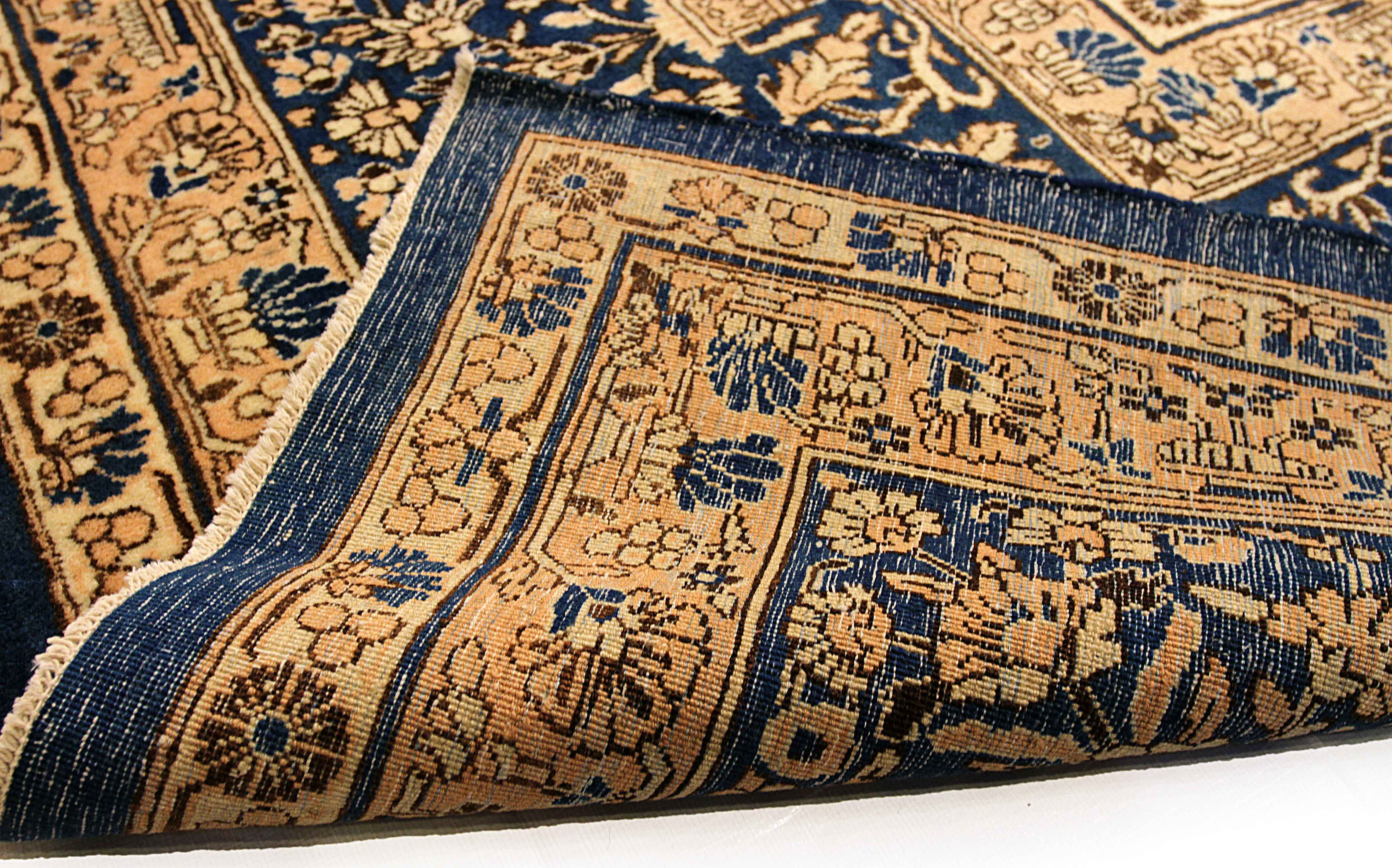 Thumbnail 7 for Antique Persian Kerman Transitional Rug 54126