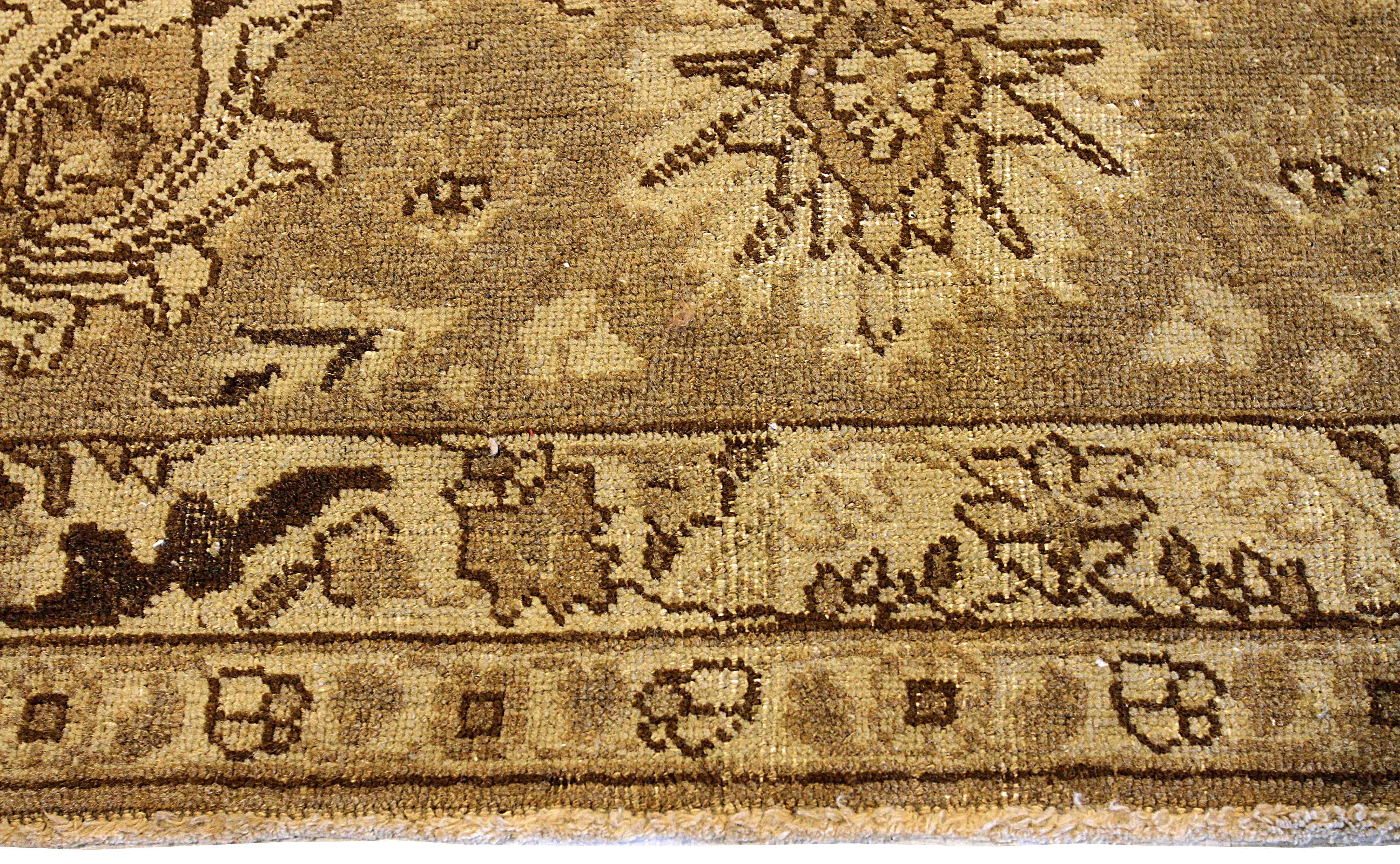 Thumbnail 3 for Antique Persian Tabriz Transitional Rug 54134