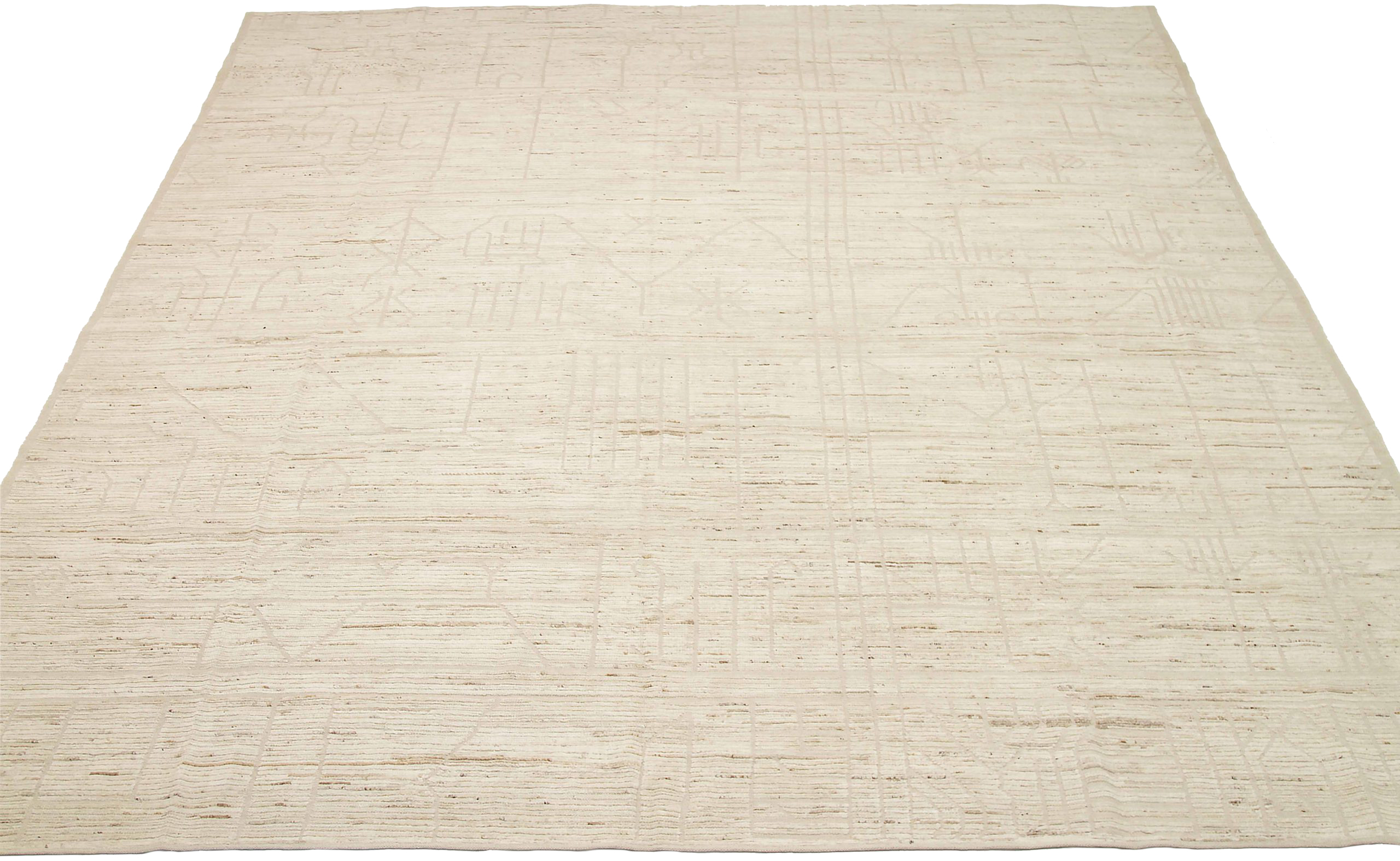 Thumbnail 2 for Afghanistan Moroccan Tribal Rug 92201