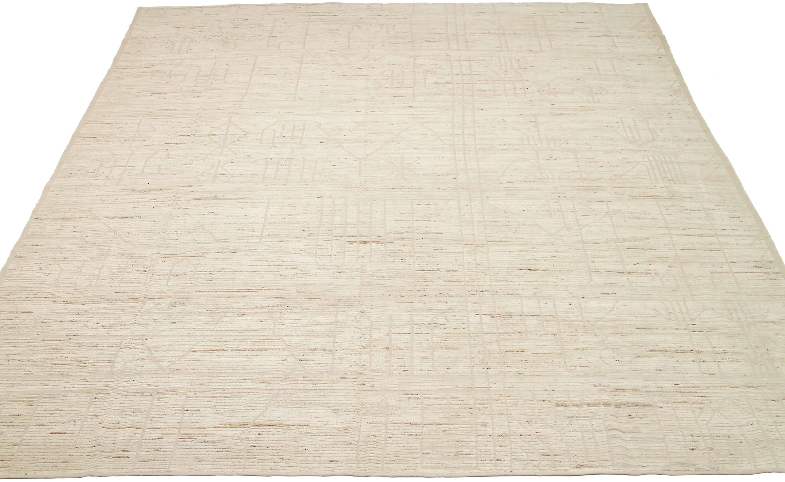 Thumbnail 12 for Afghanistan Moroccan Tribal Rug 92201