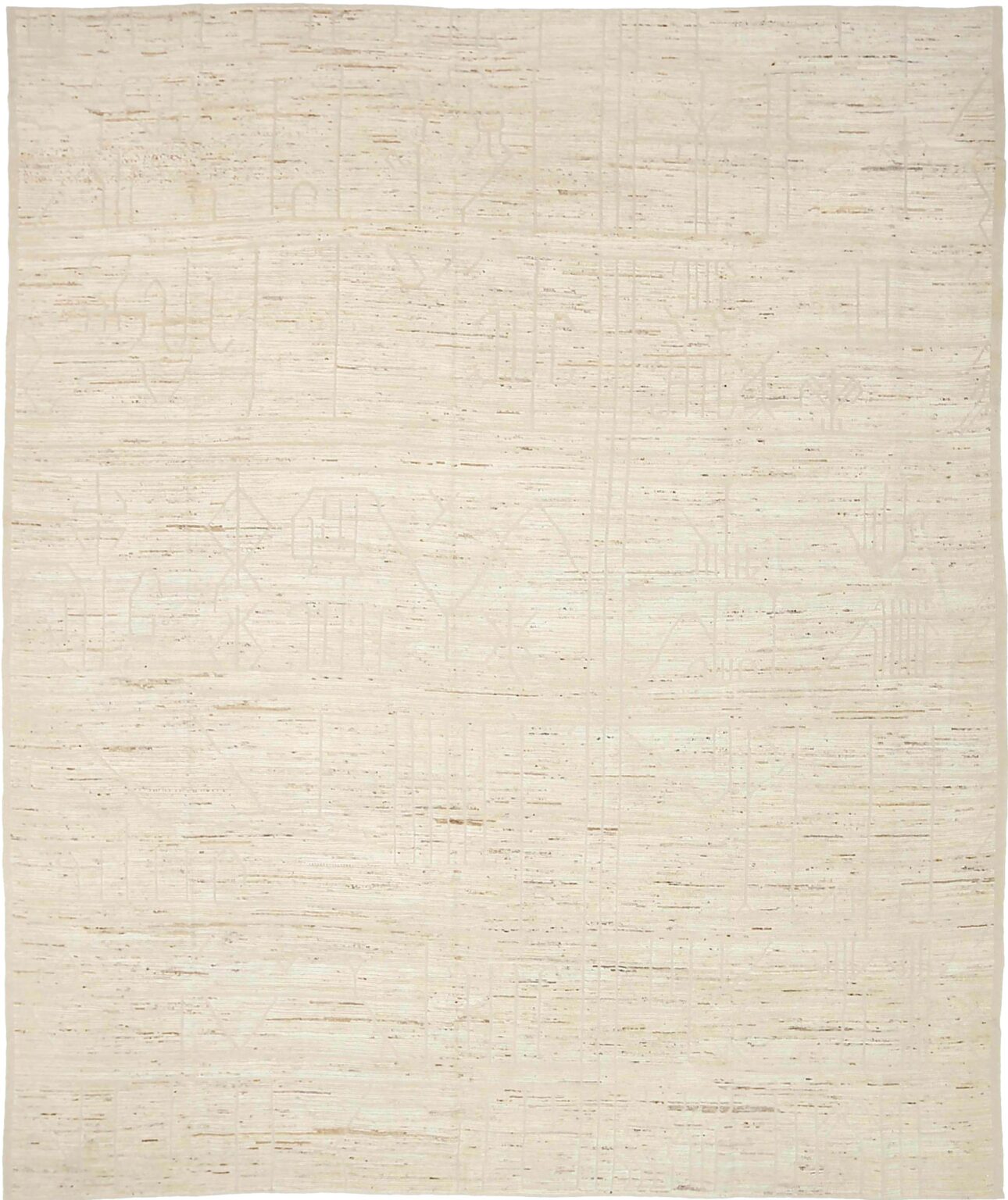 Thumbnail 14 for Afghanistan Moroccan Tribal Rug 92201