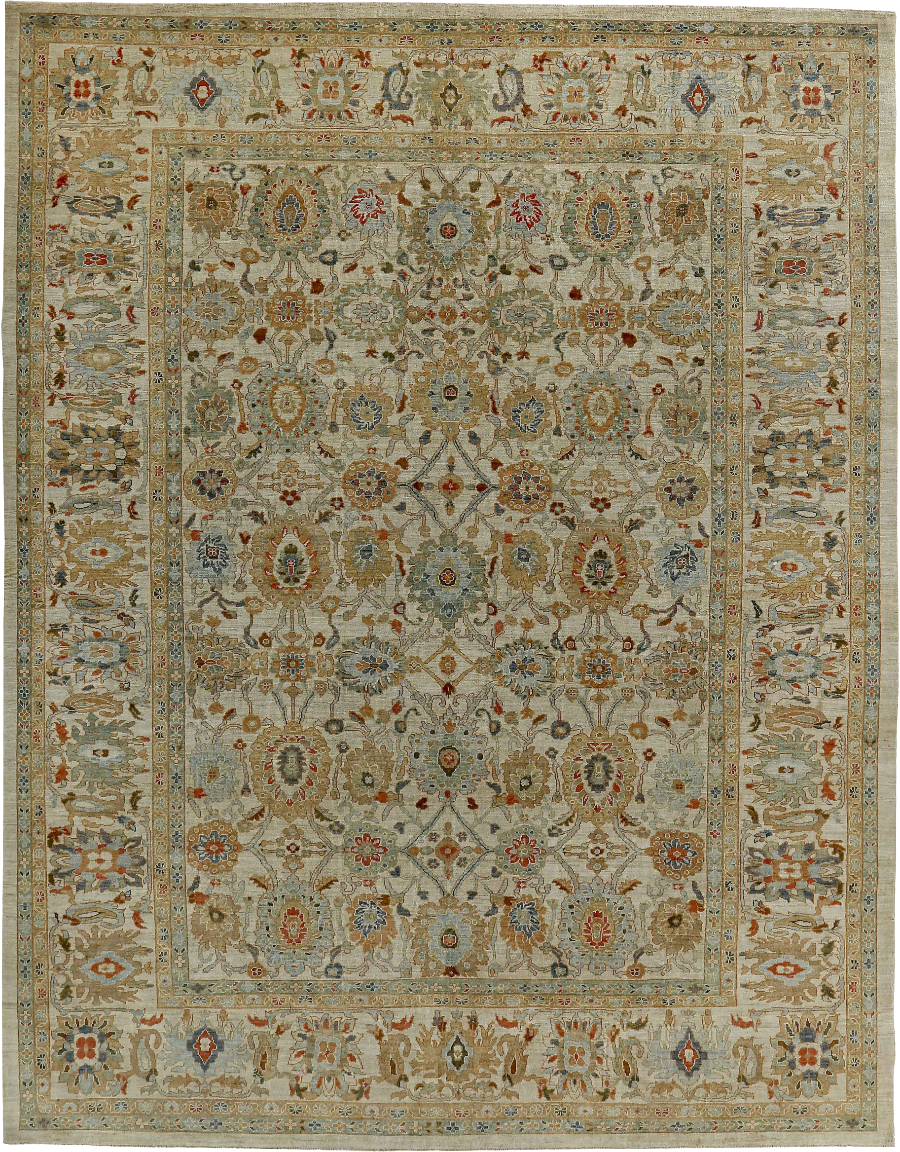 Thumbnail 2 for Persian Sultanabad Traditional Rug 89098