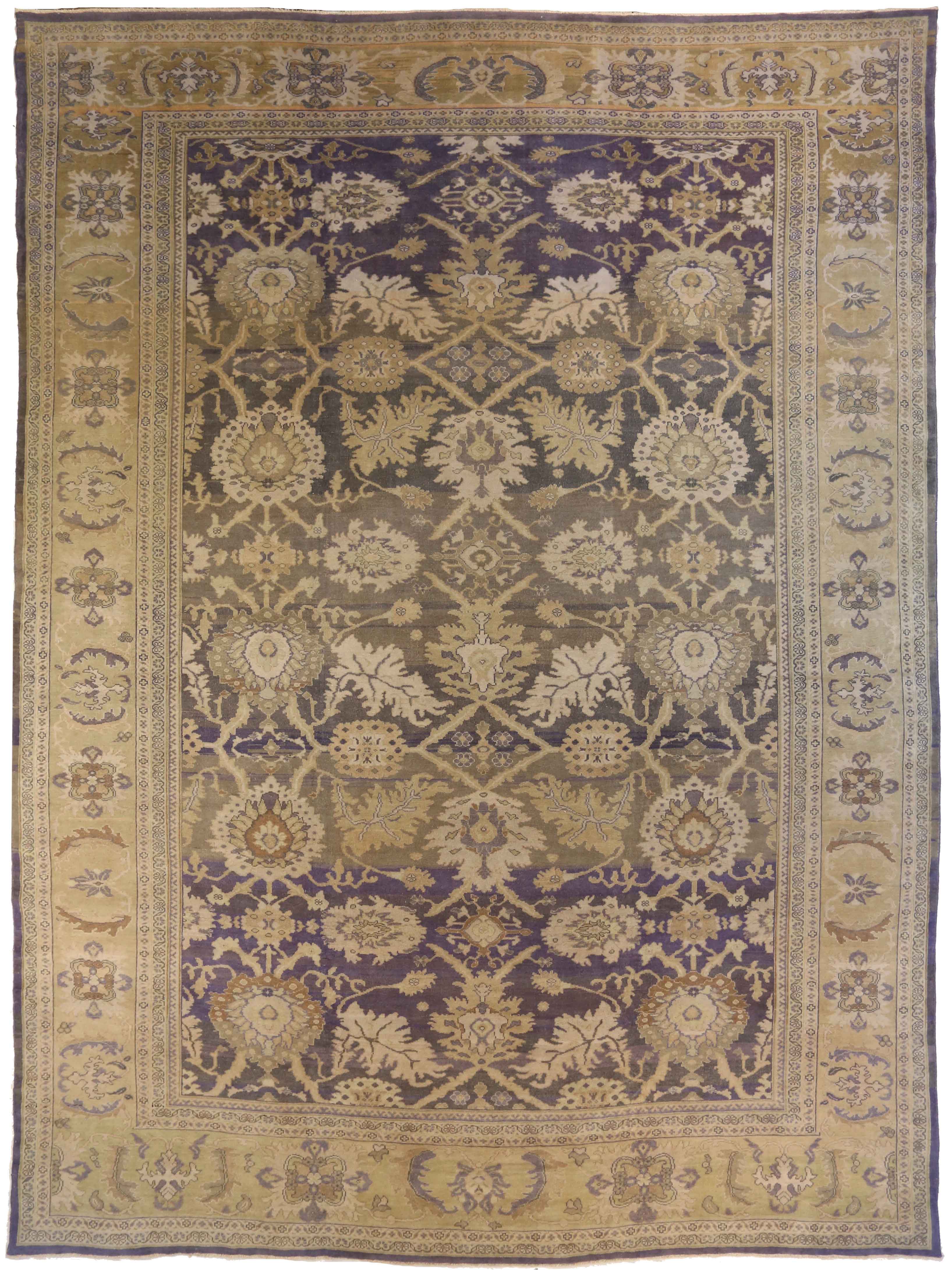 Thumbnail 11 for Persian Sultanabad Traditional Rug 10688