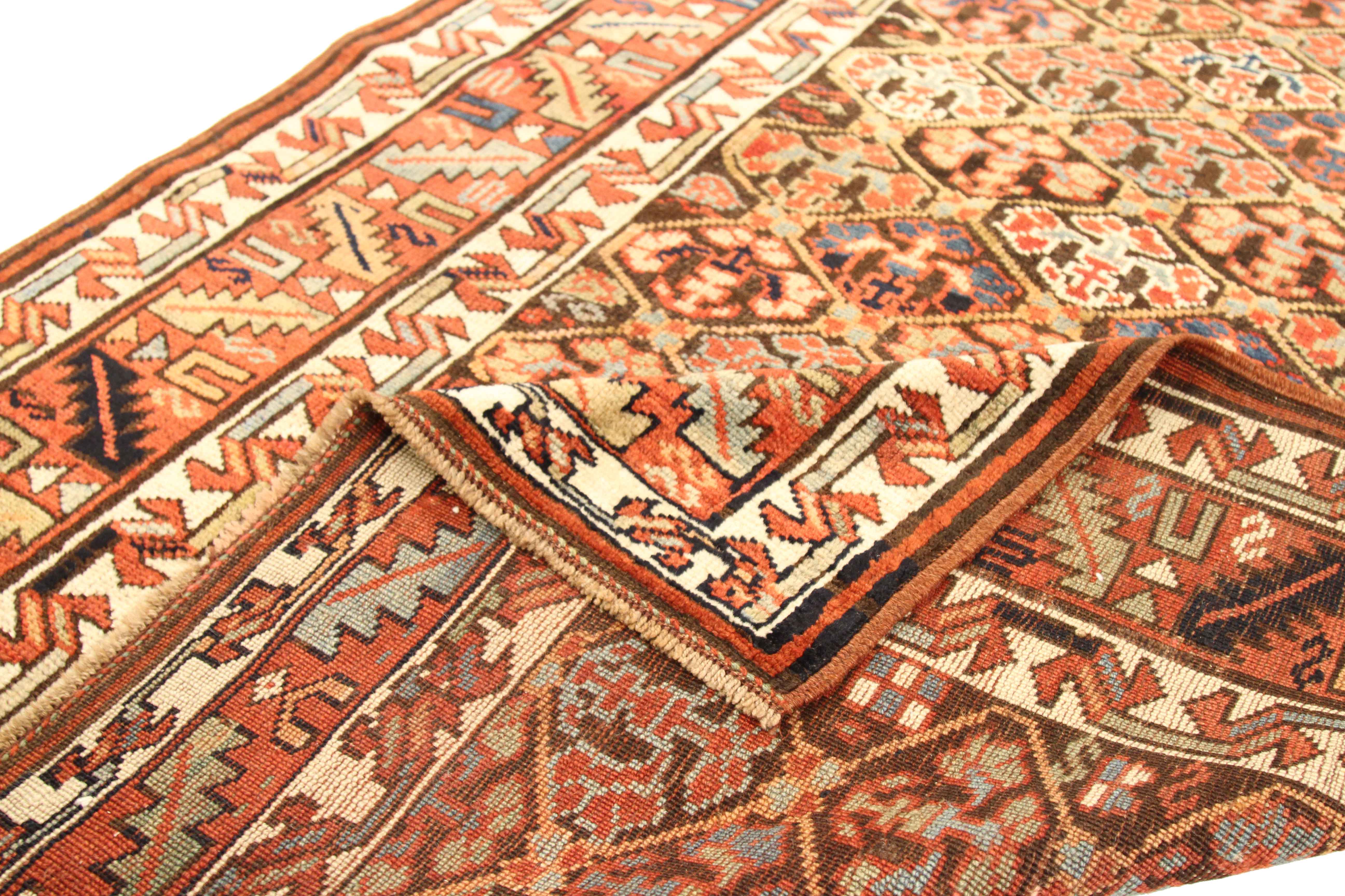 Thumbnail 2 for Antique Persian Bijar Transitional Rug 10697