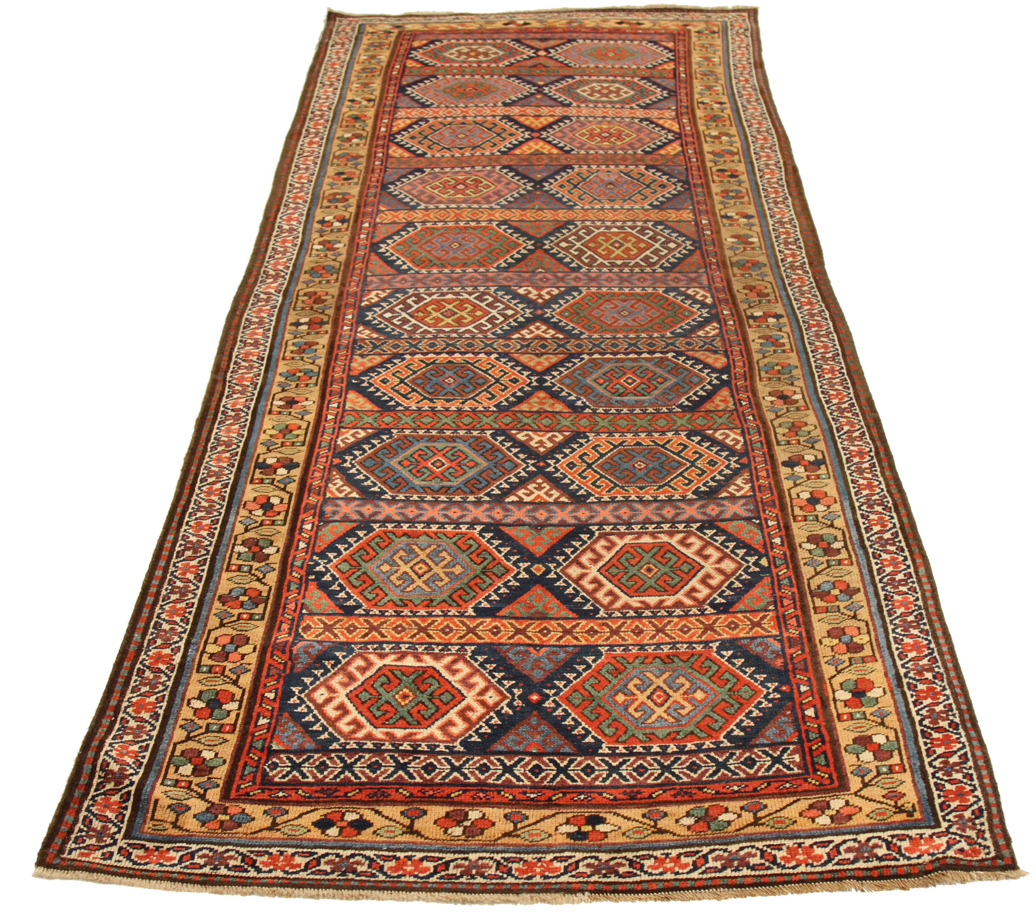 Thumbnail 11 for Antique Persian Bijar Traditional Rug 10755