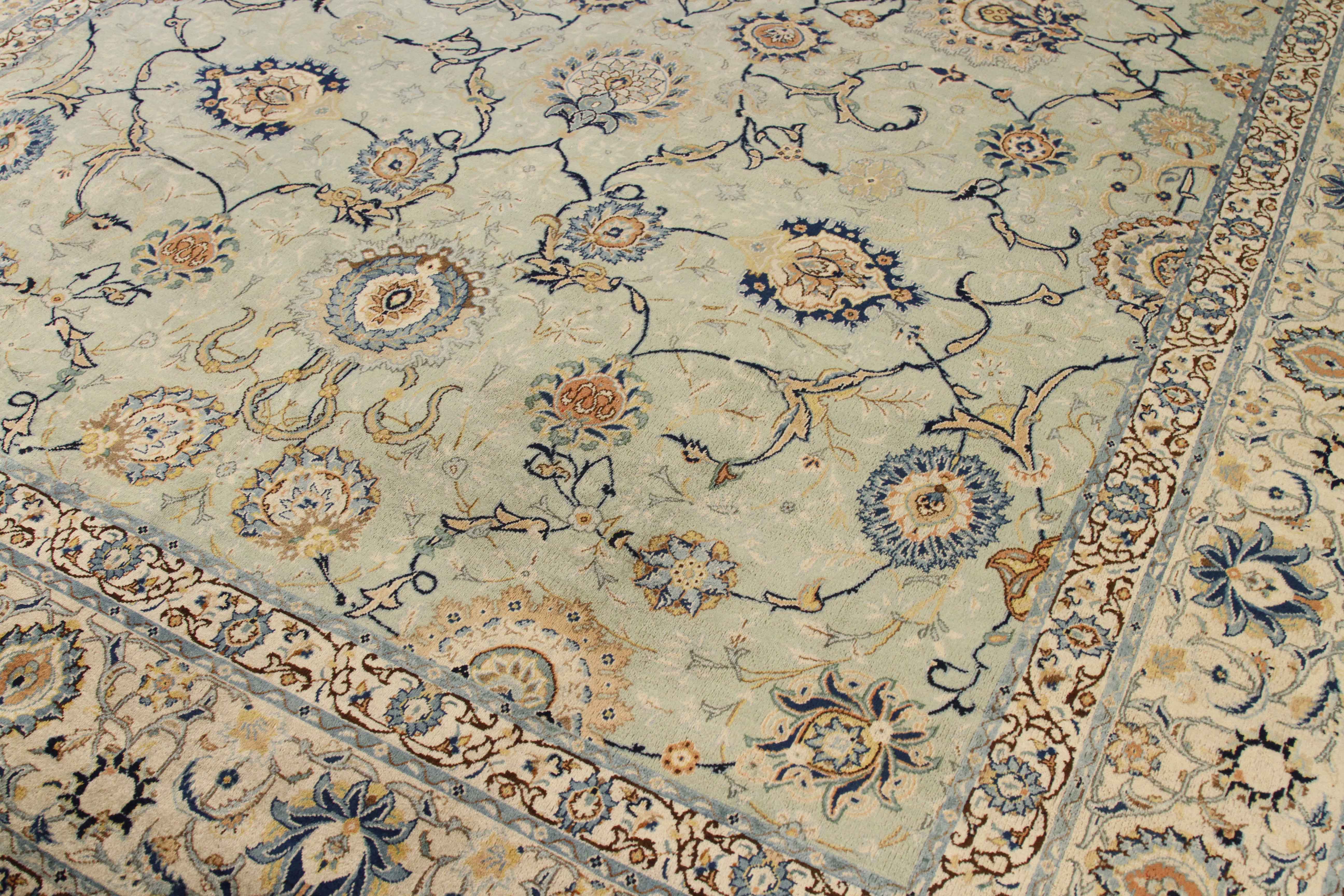 Thumbnail 6 for Antique Persian Kashan Transitional Rug 10760