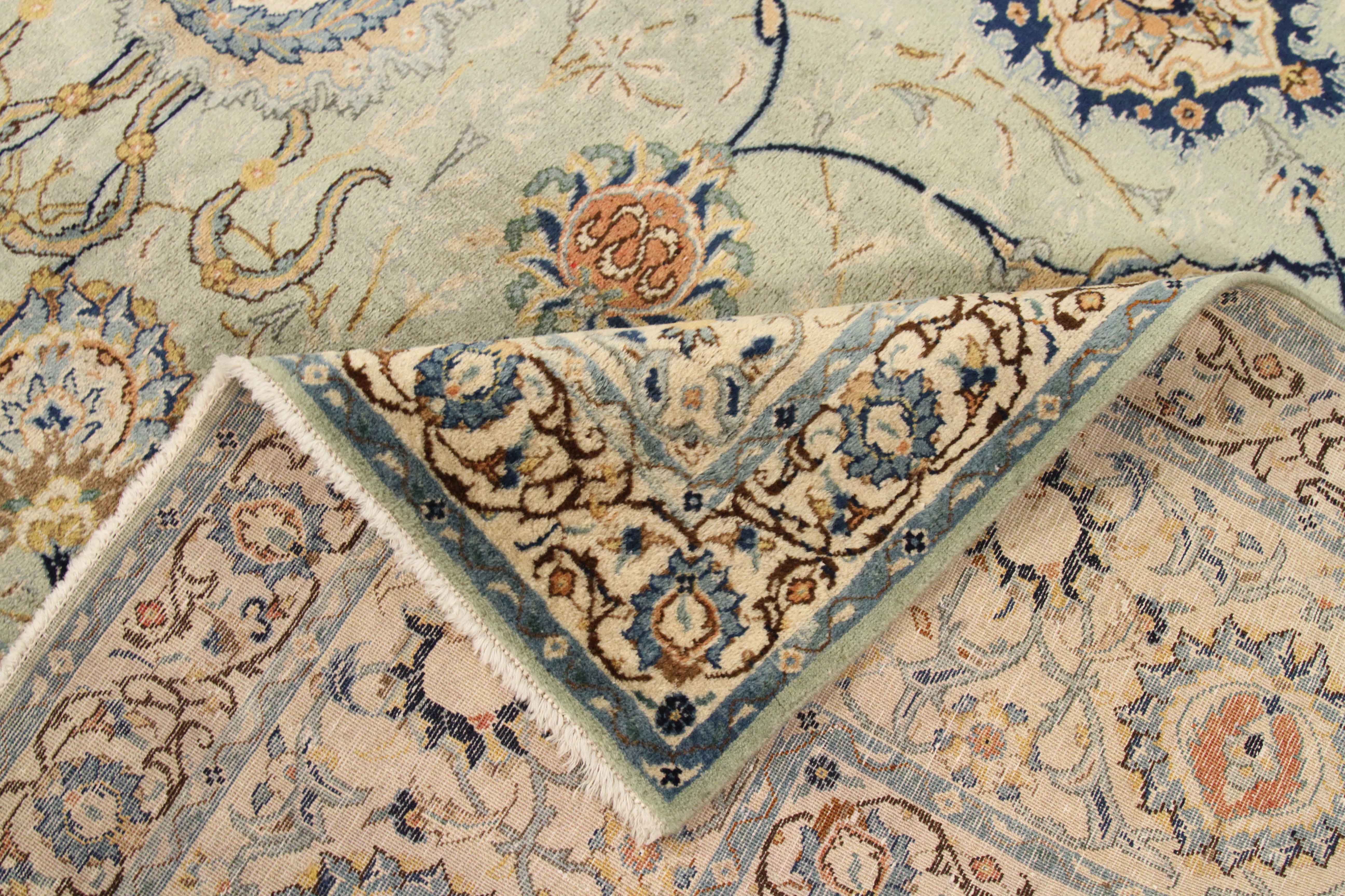 Thumbnail 5 for Antique Persian Kashan Transitional Rug 10760