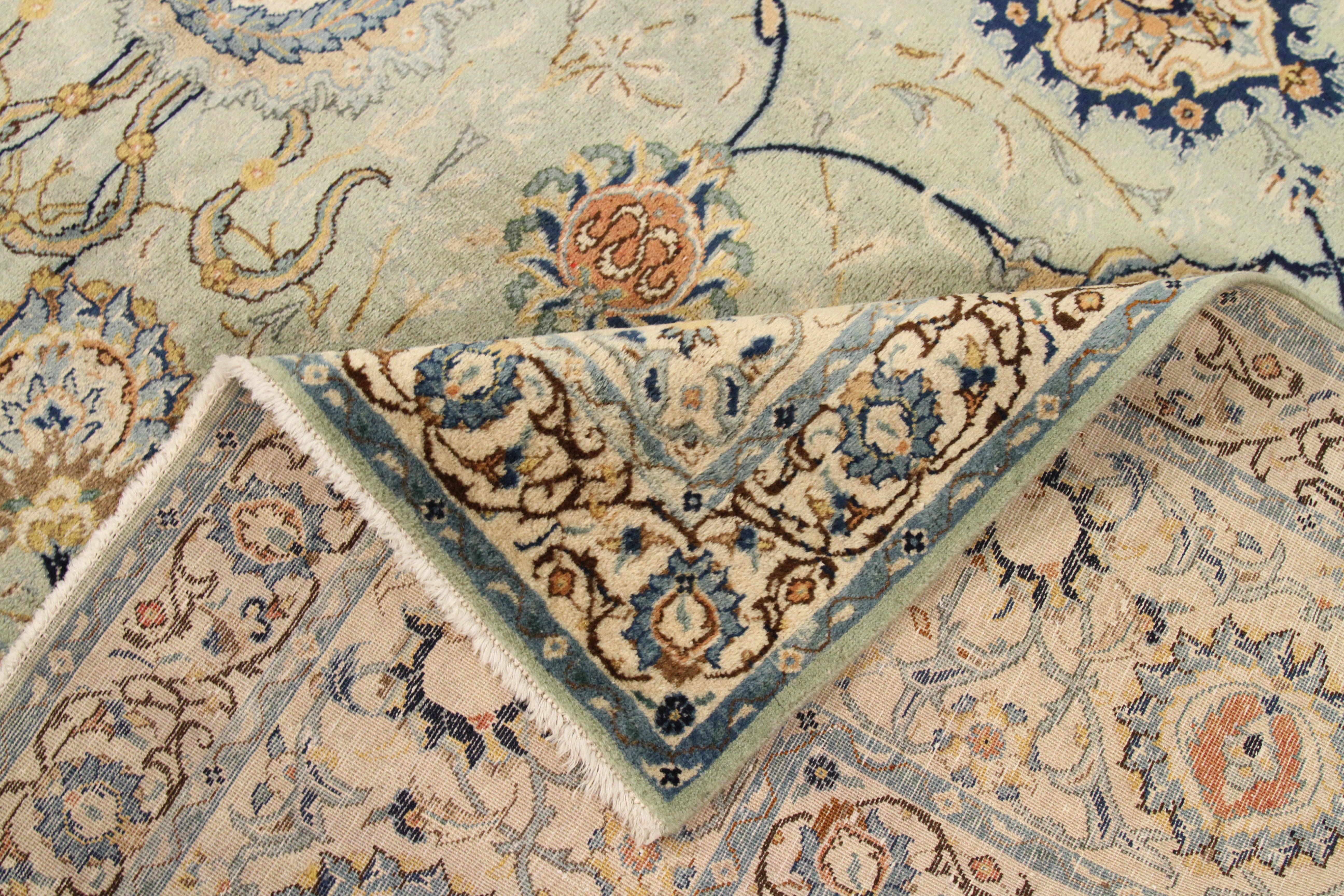 Thumbnail 3 for Antique Persian Kashan Transitional Rug 10760