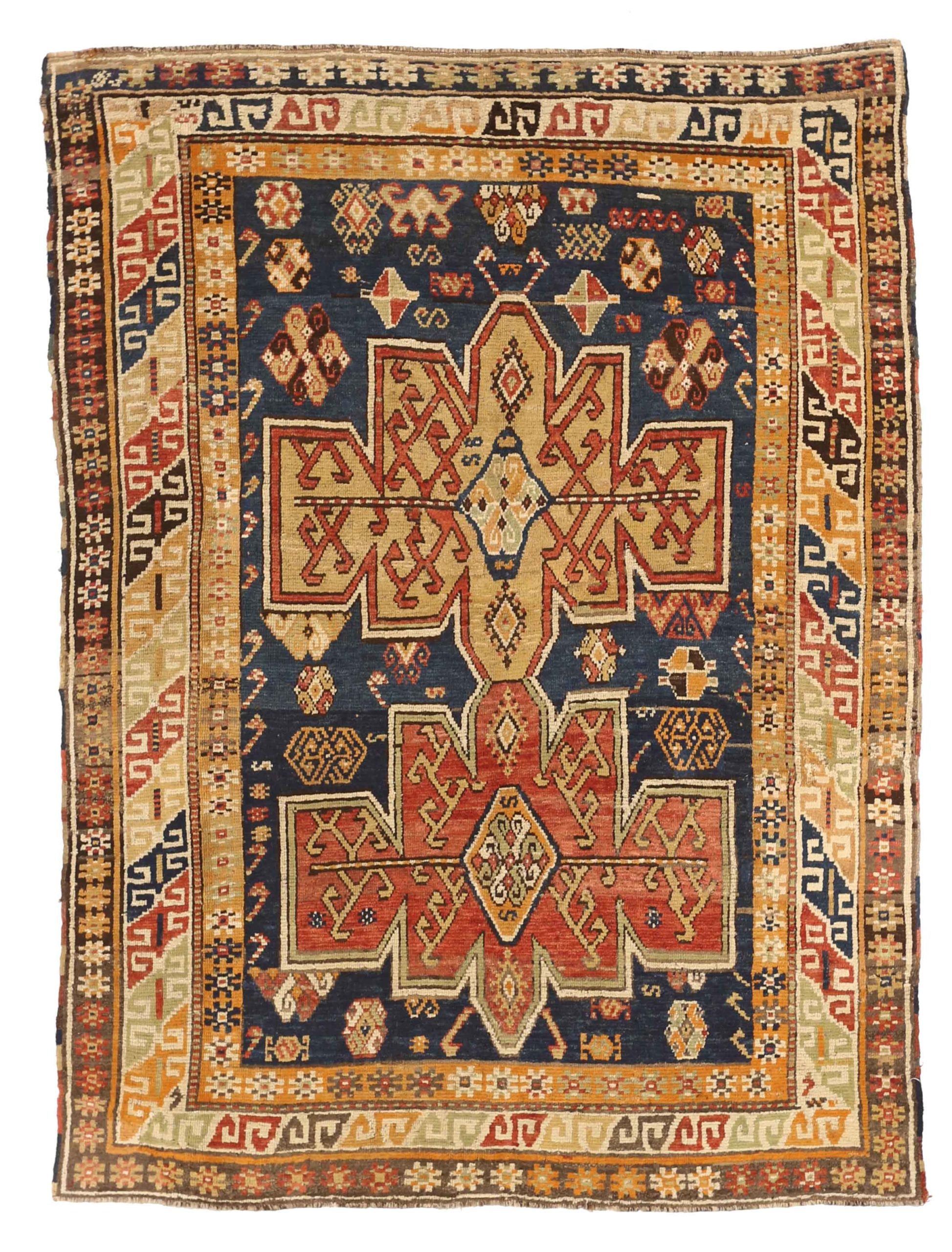 Thumbnail 3 for Antique Russia Kazakhstan Traditional Rug 10777
