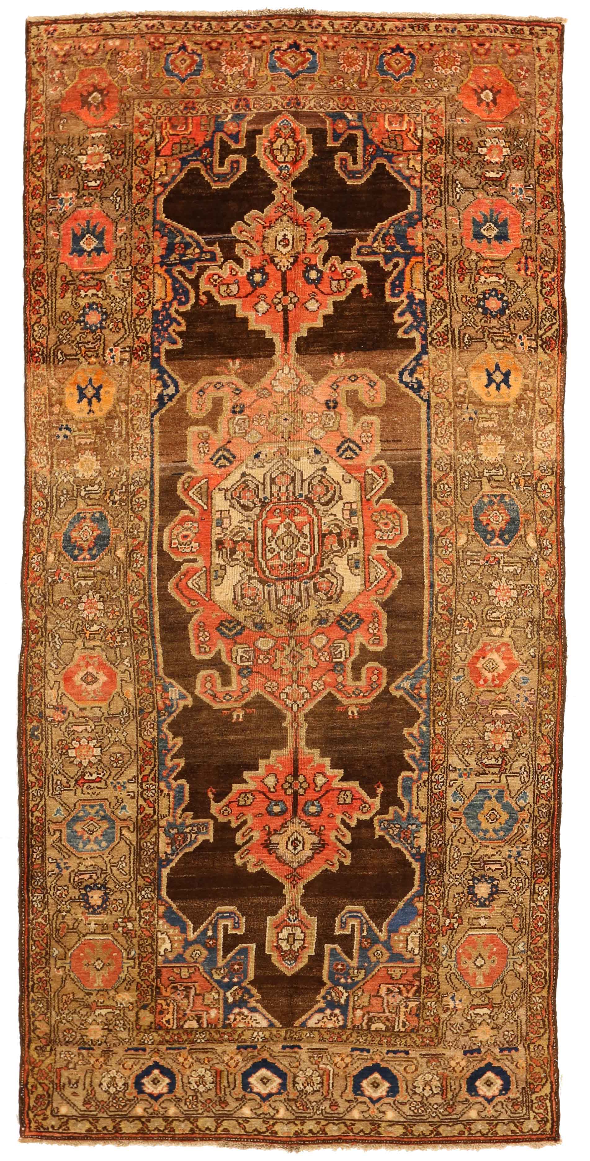 Thumbnail 8 for Antique Persian Malayer Transitional Rug 10780