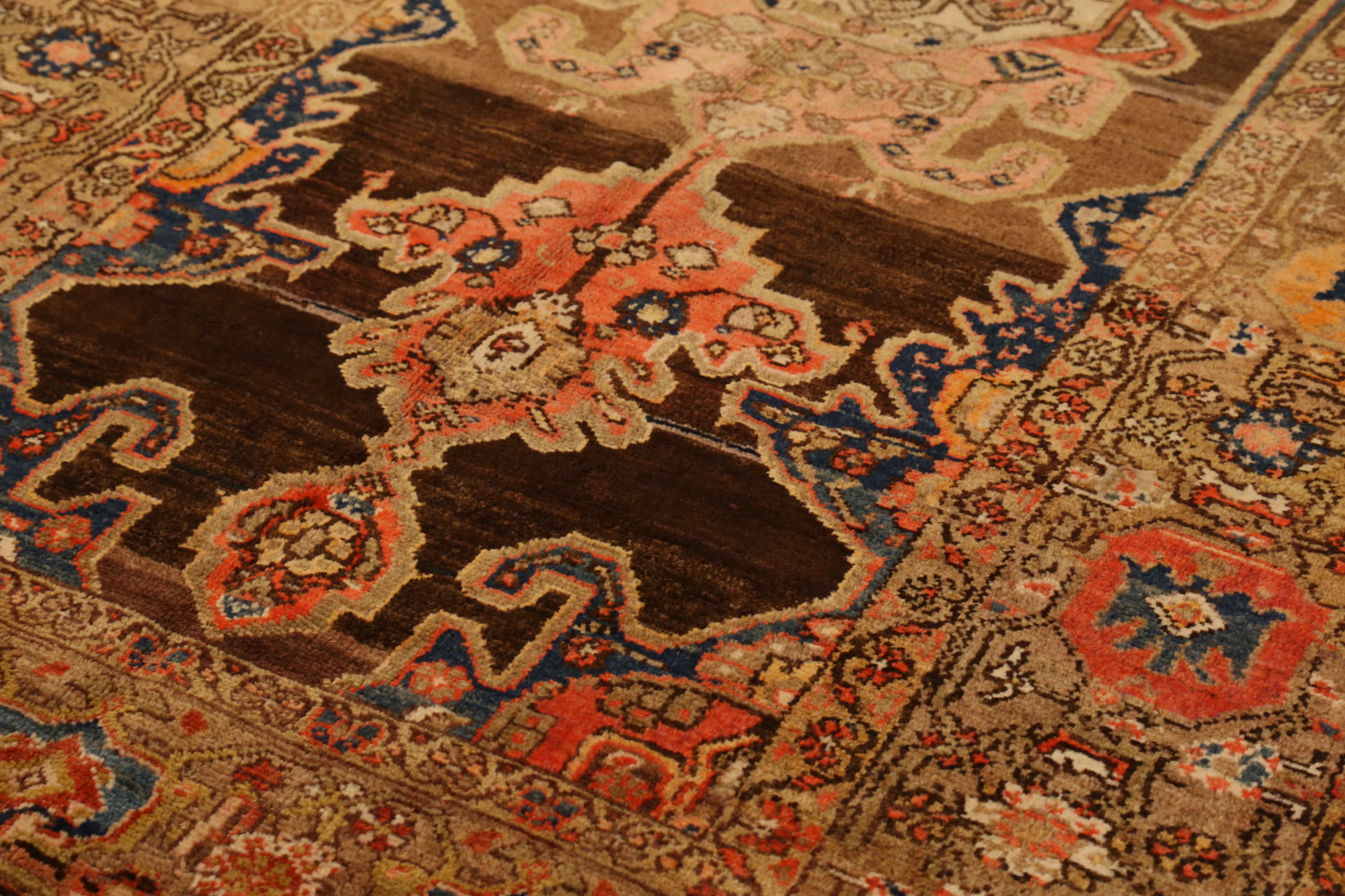 Thumbnail 3 for Antique Persian Malayer Transitional Rug 10780