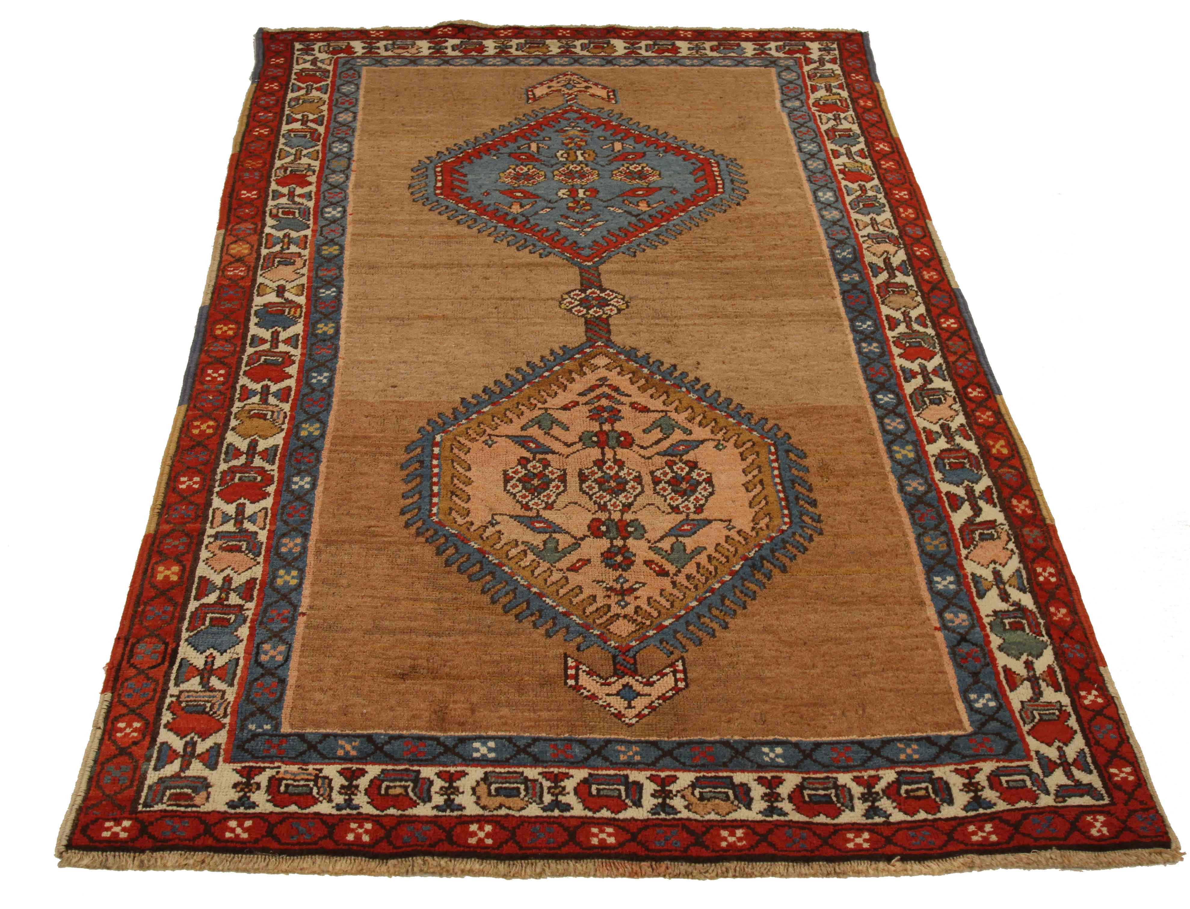 Thumbnail 12 for Antique Persian Sarab Transitional Rug 10790