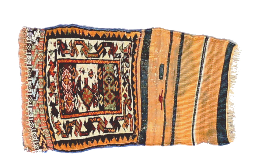 Thumbnail 6 for Antique Persian Varamin Transitional Rug 10699