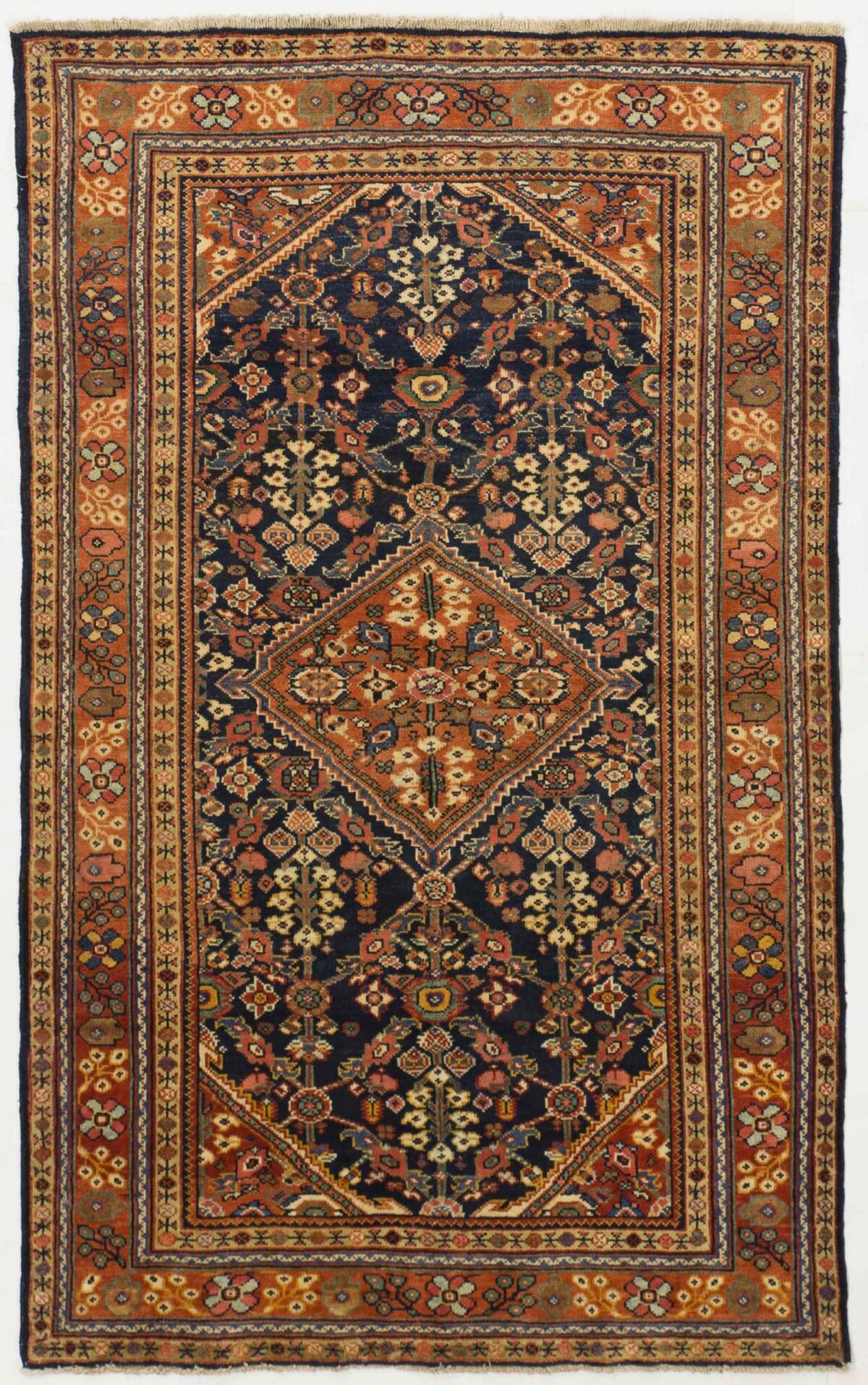 Thumbnail 10 for Antique Persian Mahal Traditional Rug 10700
