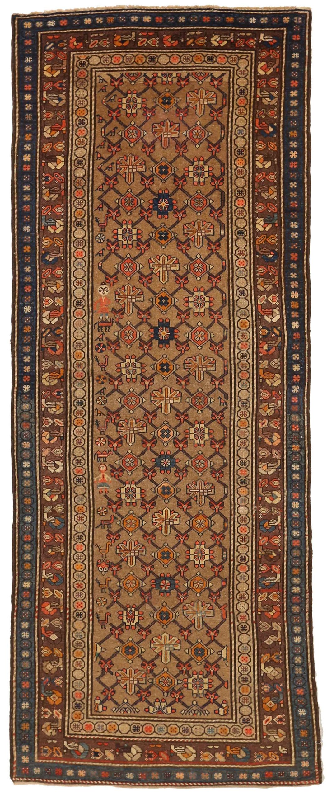 Thumbnail 11 for Antique Persian Malayer Transitional Rug 10701