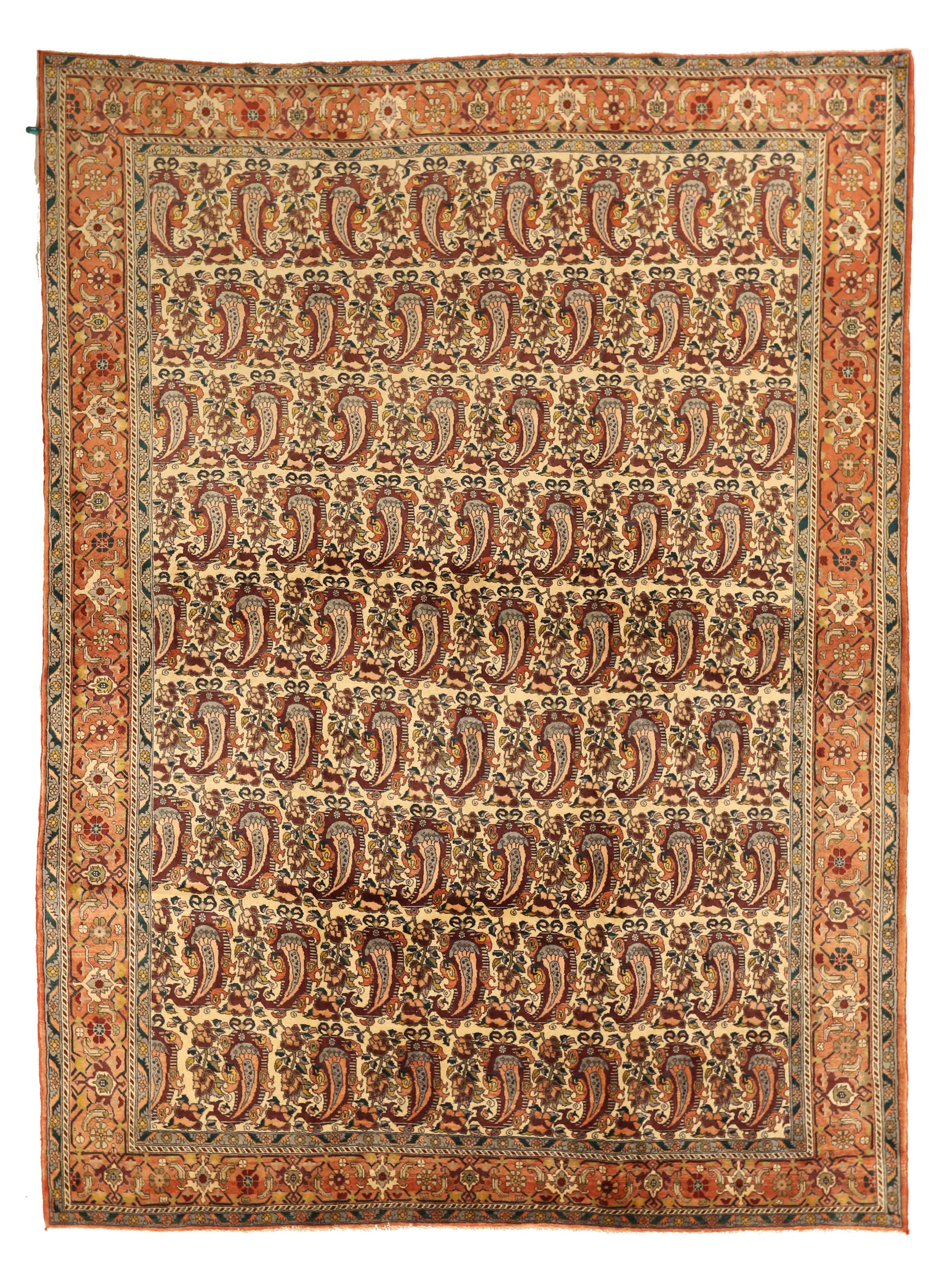 Thumbnail 2 for Antique Persian Sarouk Traditional Rug 10704