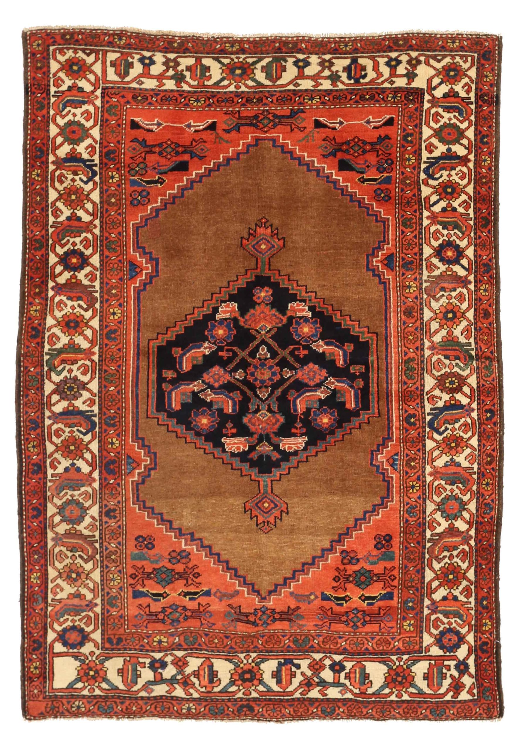 Thumbnail 11 for Antique Persian Hamadan Traditional Rug 10798