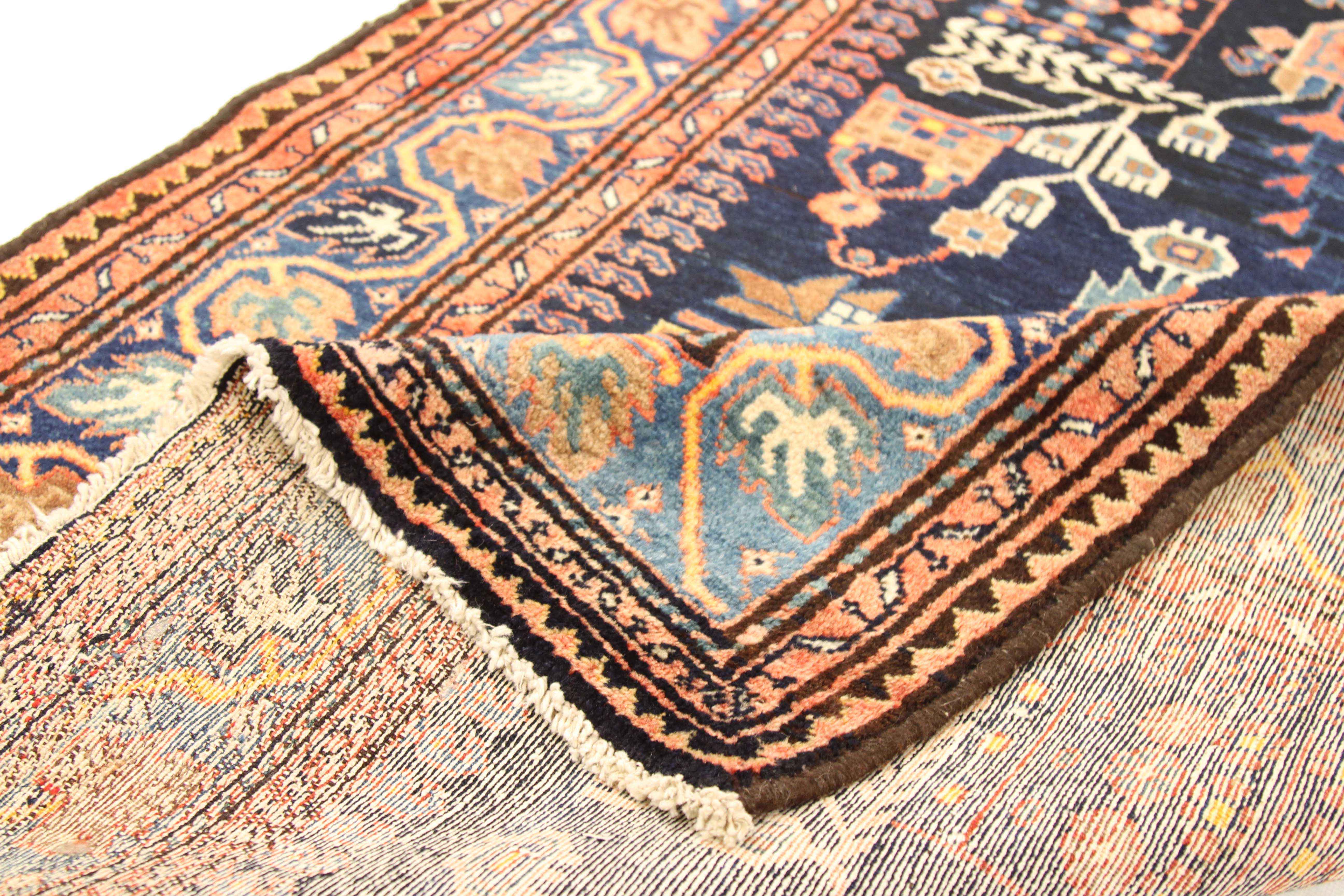 Thumbnail 2 for Antique Persian Malayer Transitional Rug 10708