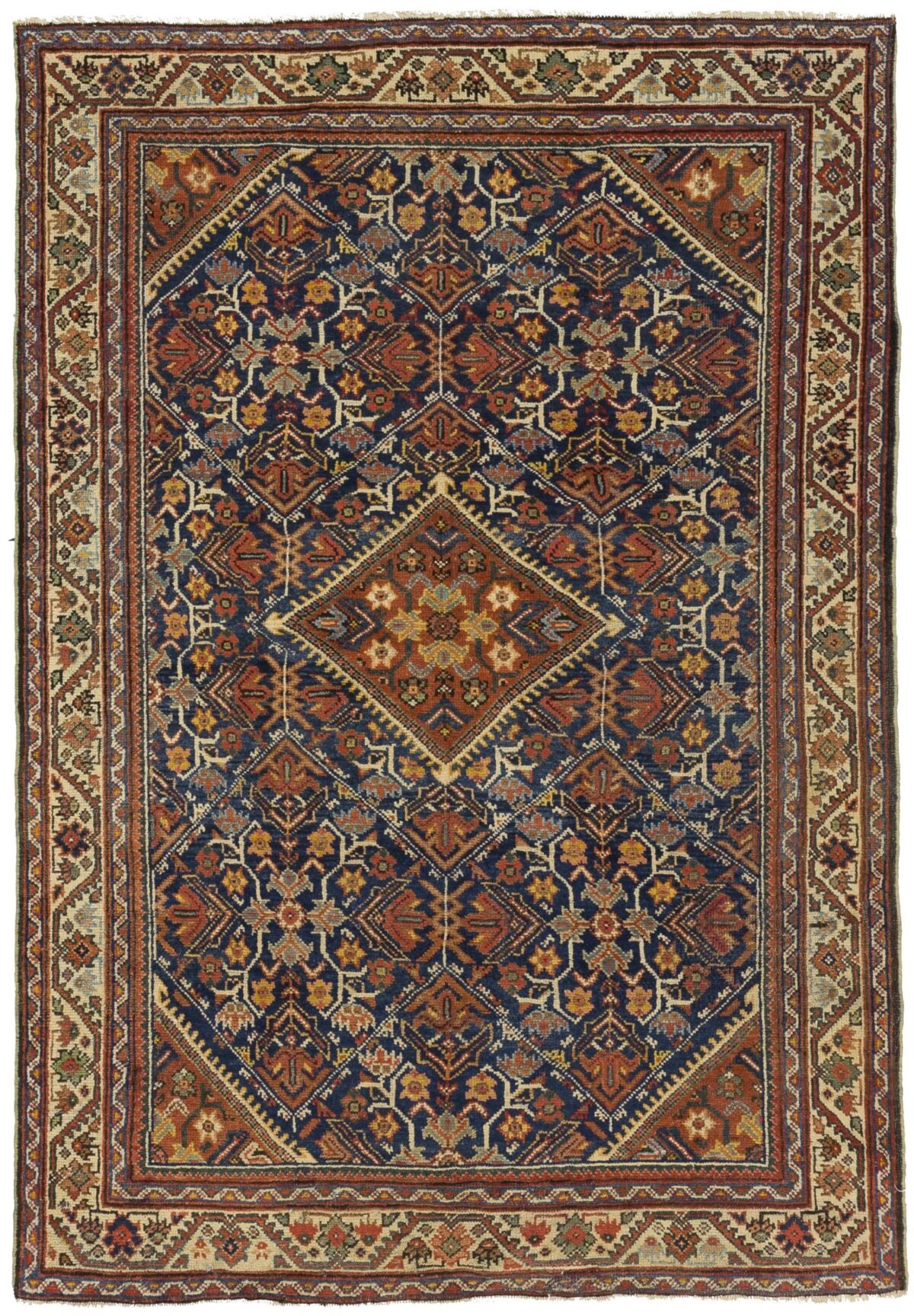 Thumbnail 12 for Antique Persian Sultanabad Traditional Rug 10802