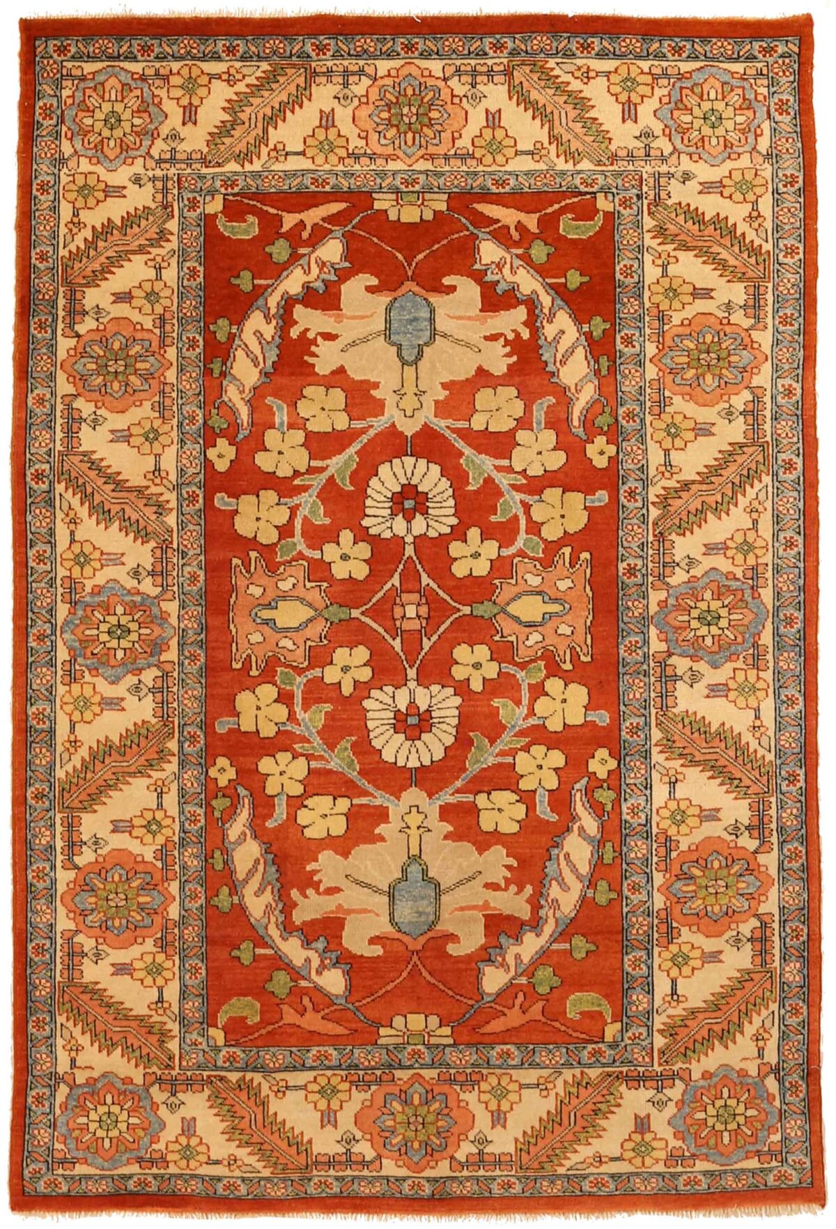 Thumbnail 12 for Persian Heriz Traditional Rug 10712