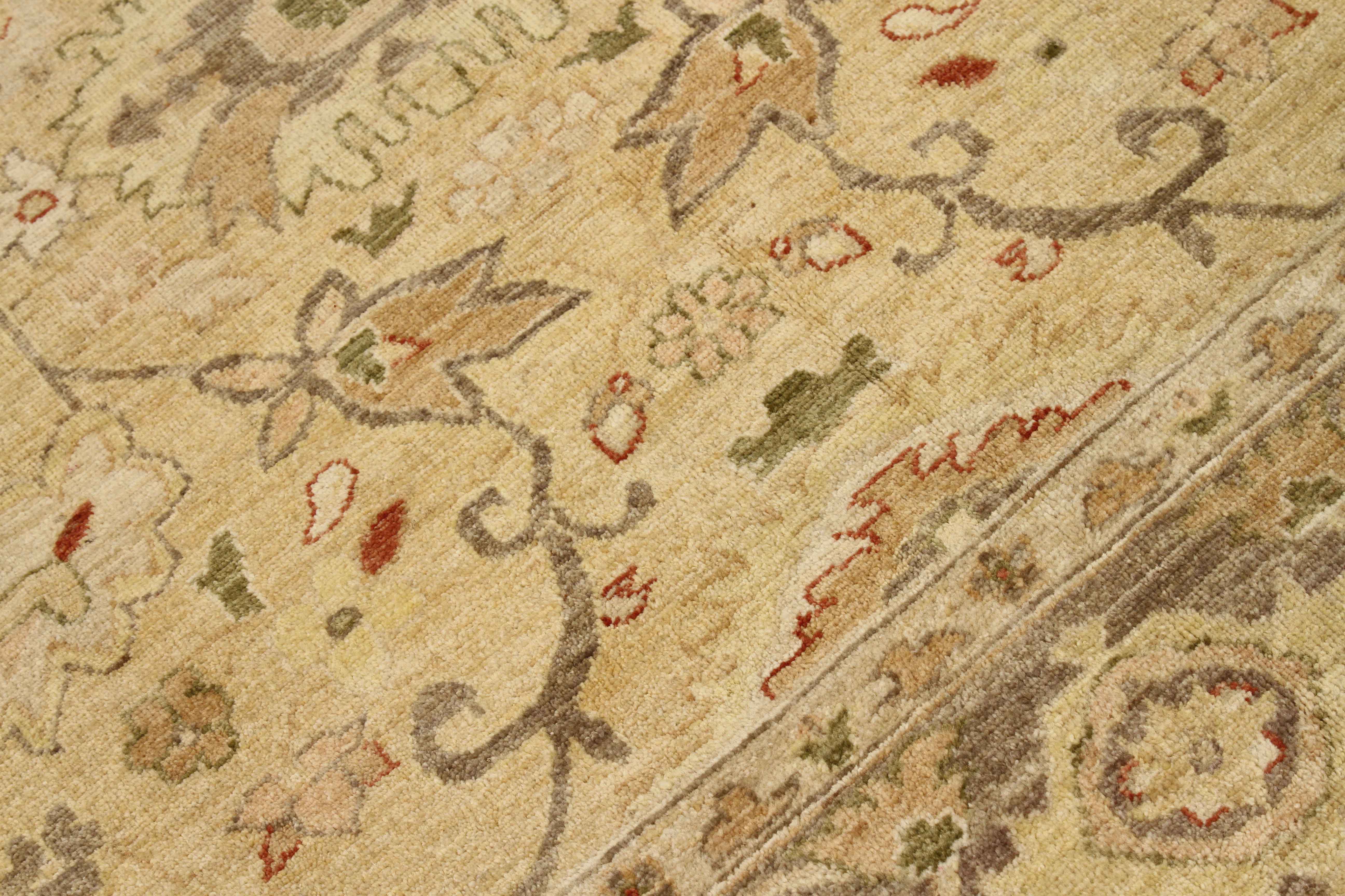 Thumbnail 15 for Afghanistan Tabriz Traditional Rug 10714