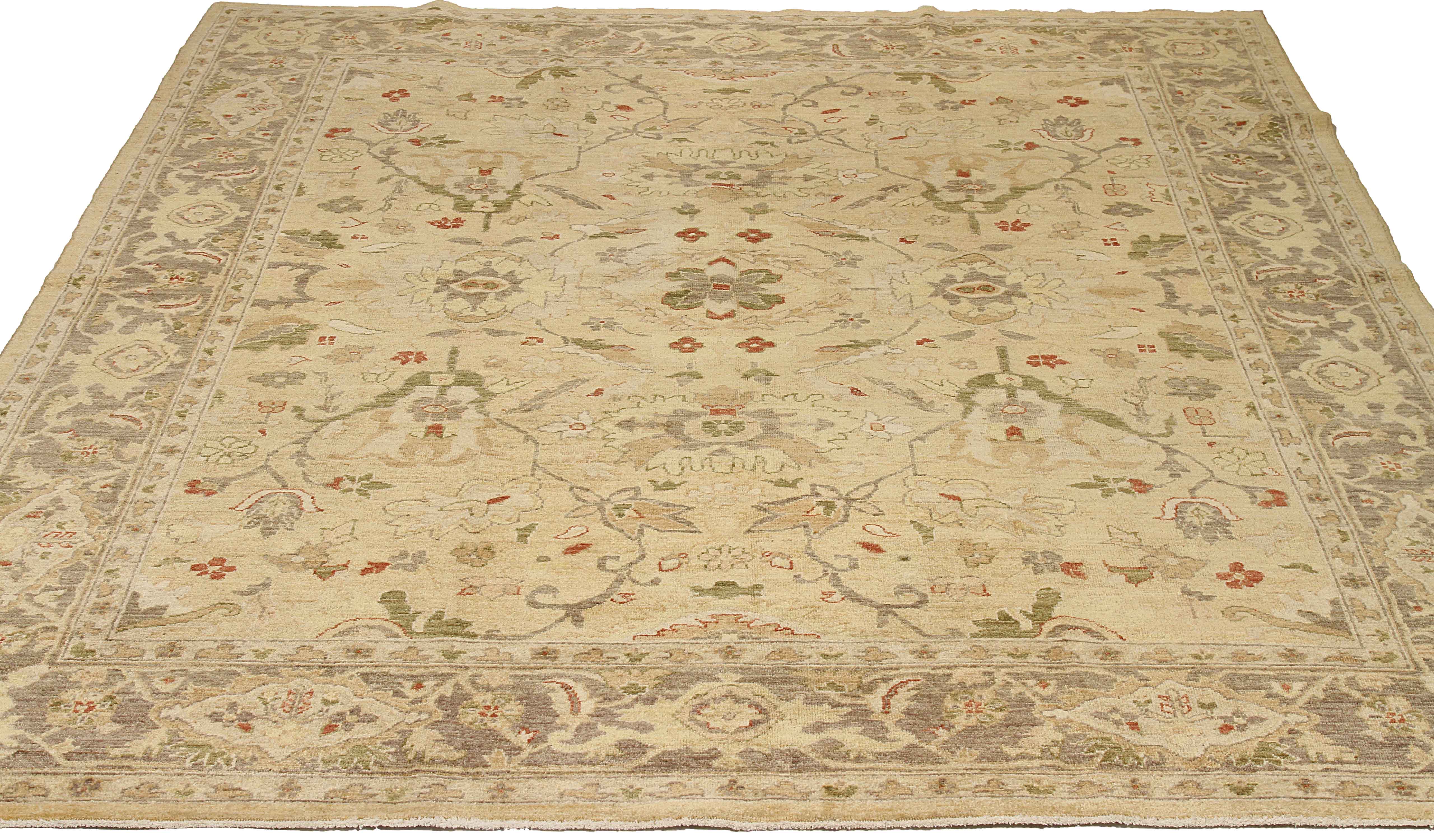 Thumbnail 13 for Afghanistan Tabriz Traditional Rug 10714