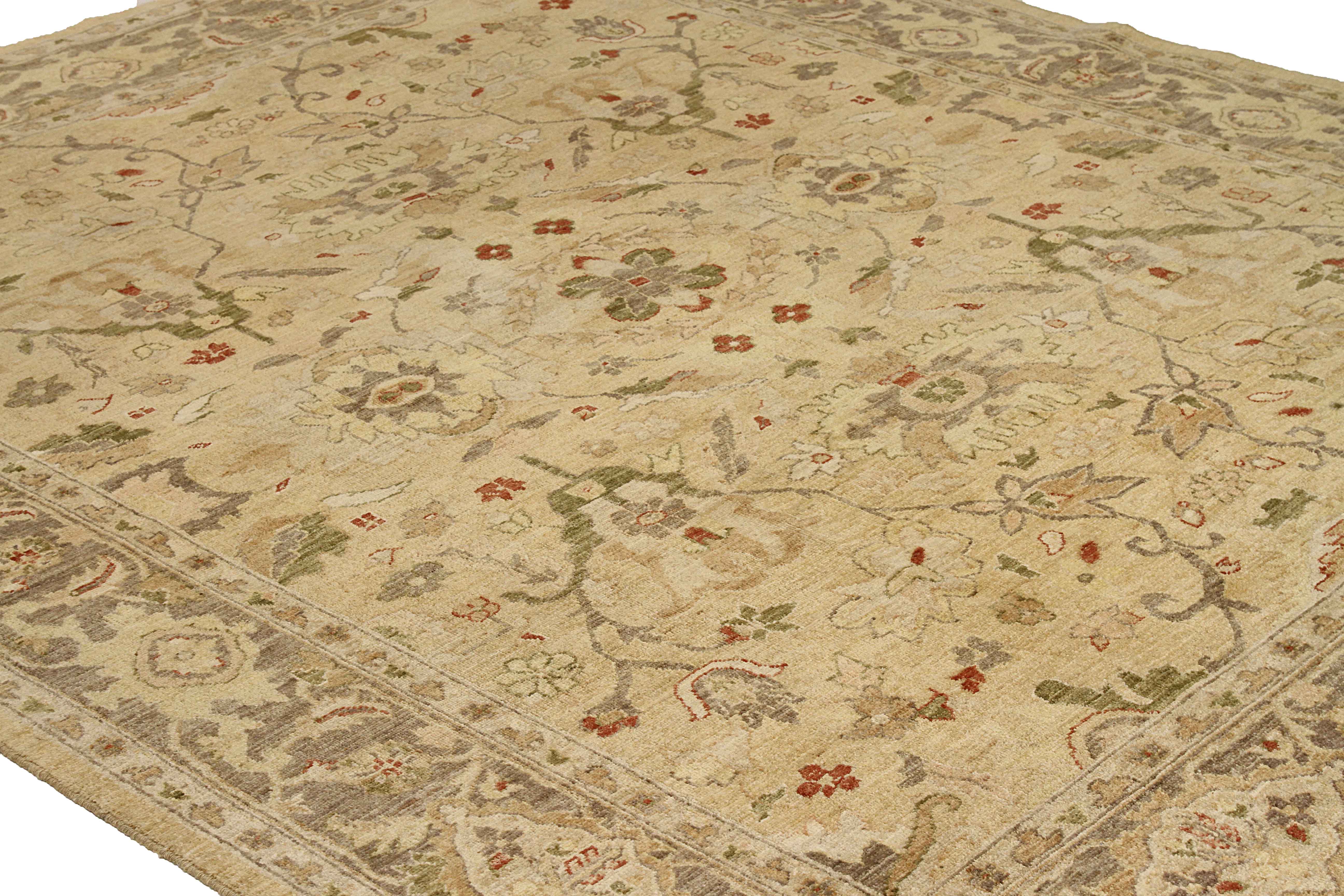 Thumbnail 7 for Afghanistan Tabriz Traditional Rug 10714