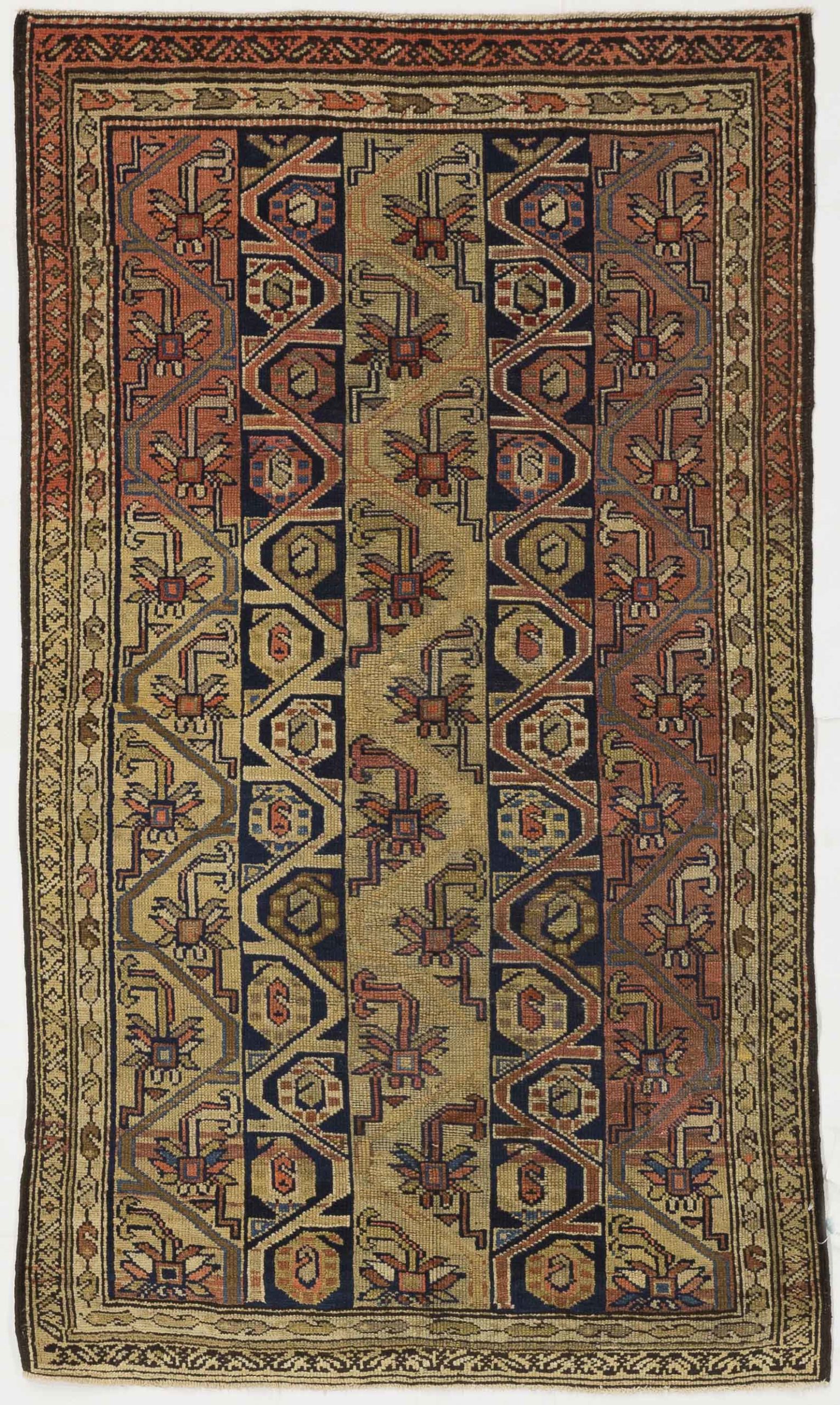 Thumbnail 3 for Antique Persian Hamadan Transitional Rug 10716