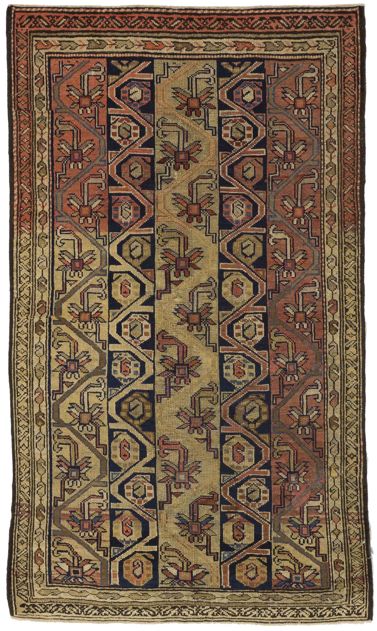 Thumbnail 5 for Antique Persian Hamadan Transitional Rug 10716