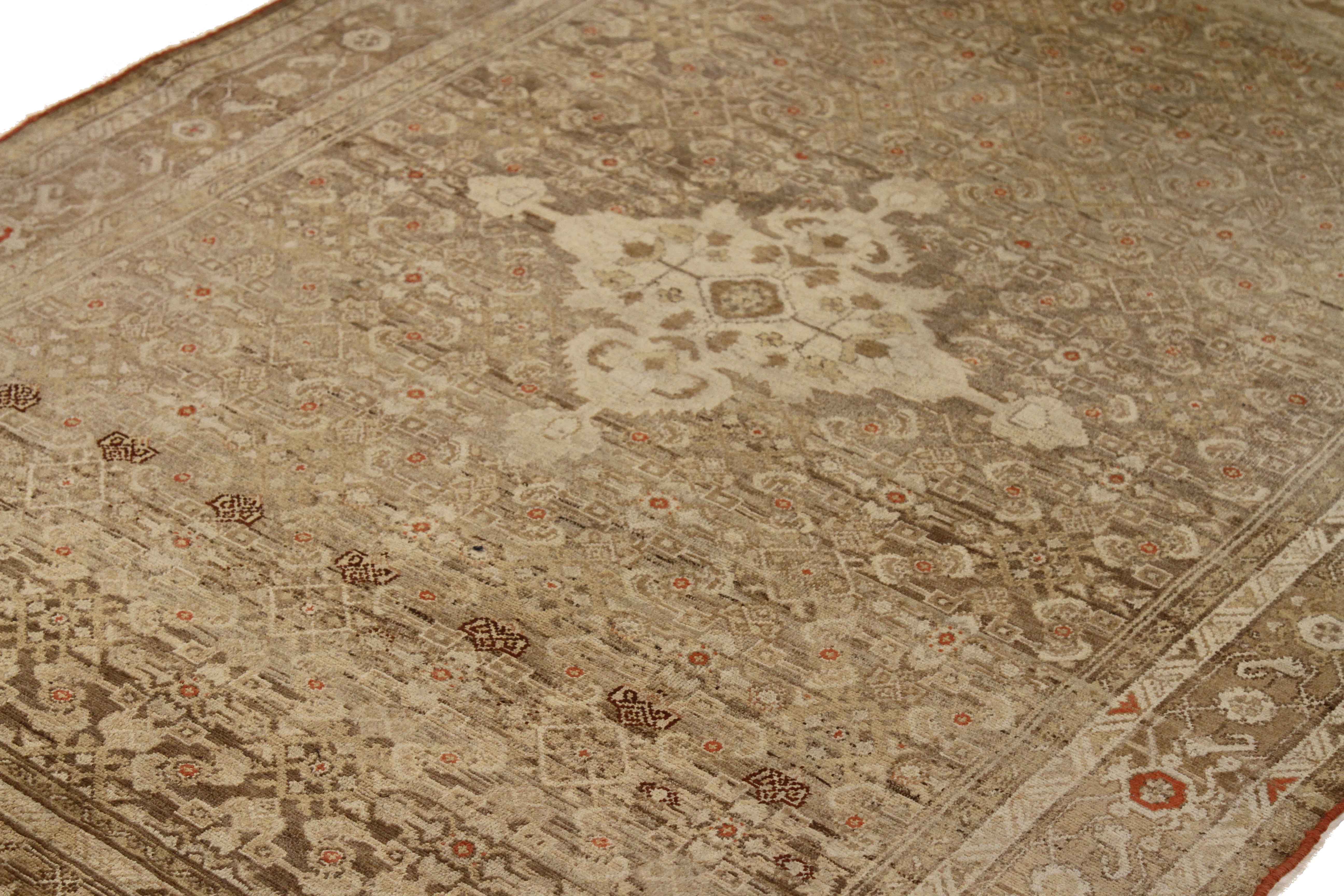 Thumbnail 2 for Antique Persian Malayer Transitional Rug 65798