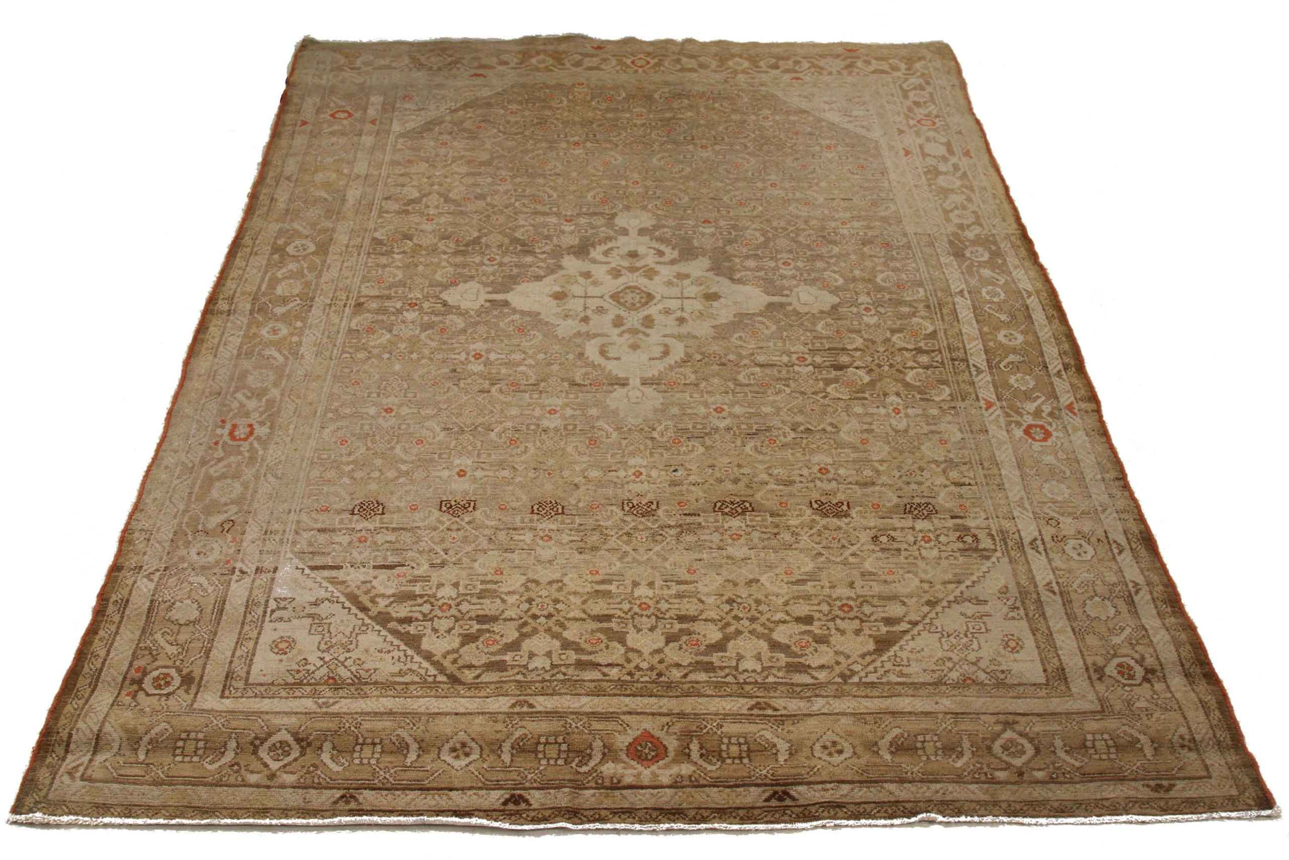 Thumbnail 11 for Antique Persian Malayer Transitional Rug 65798