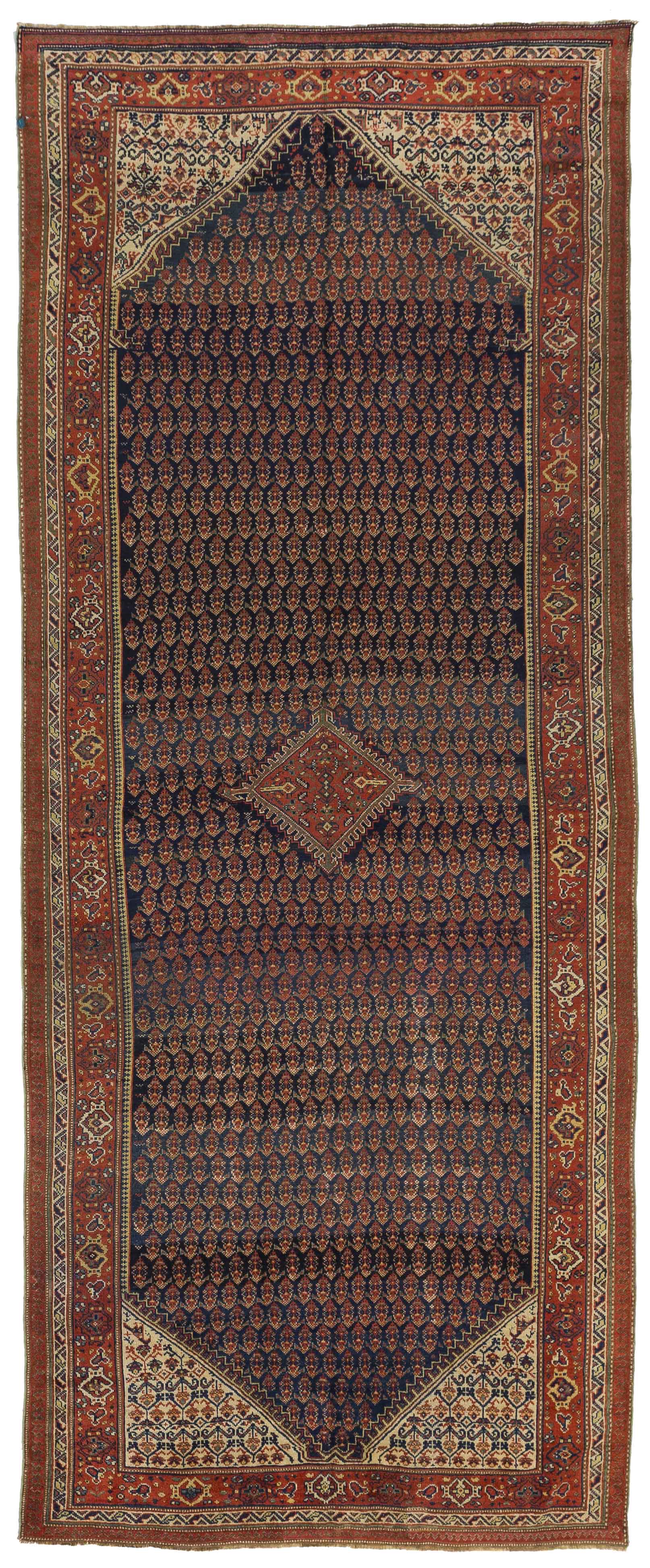 Thumbnail 13 for Antique Persian Malayer Traditional Rug 10724