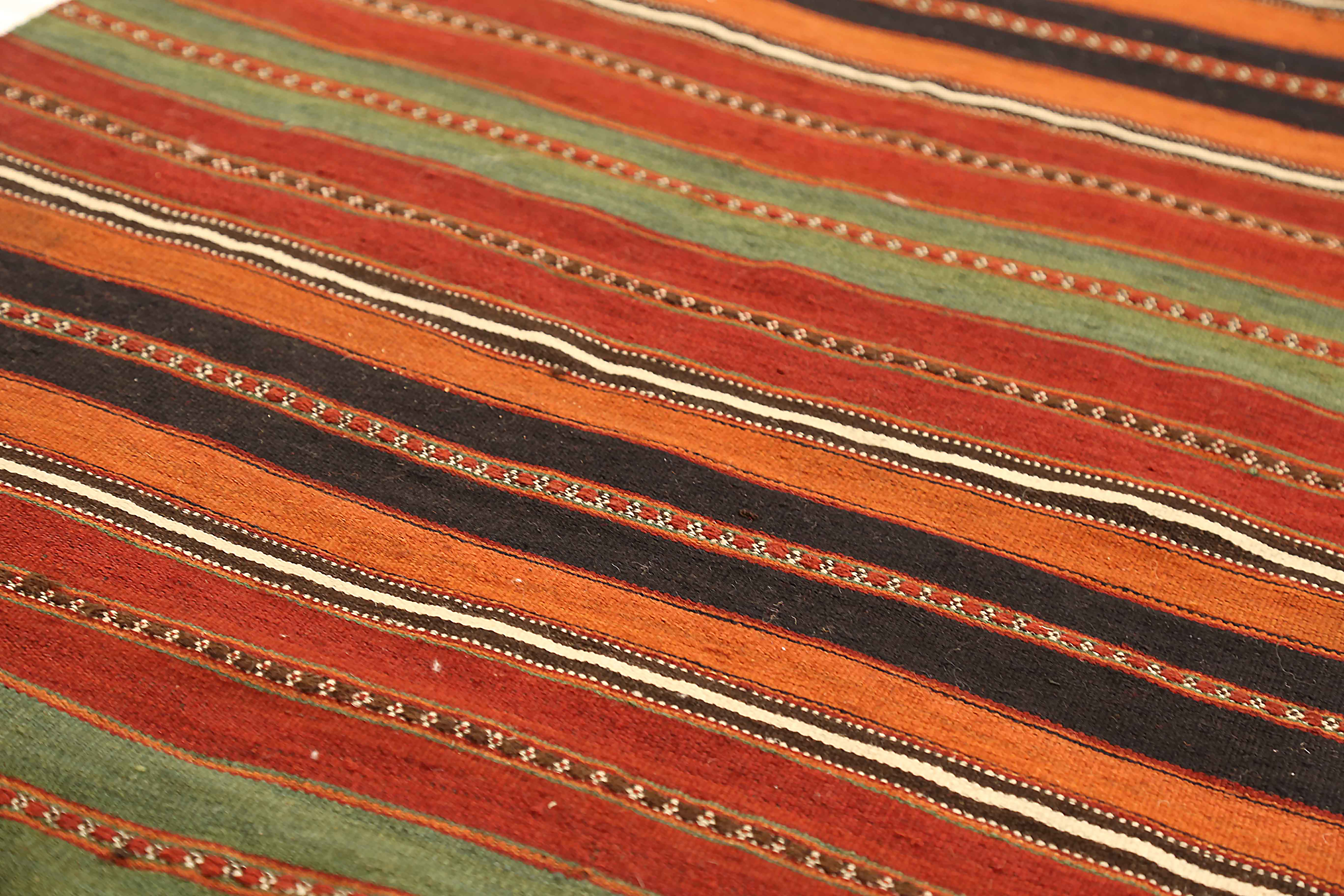 Thumbnail 2 for Antique Persian Transitional Rug 65125