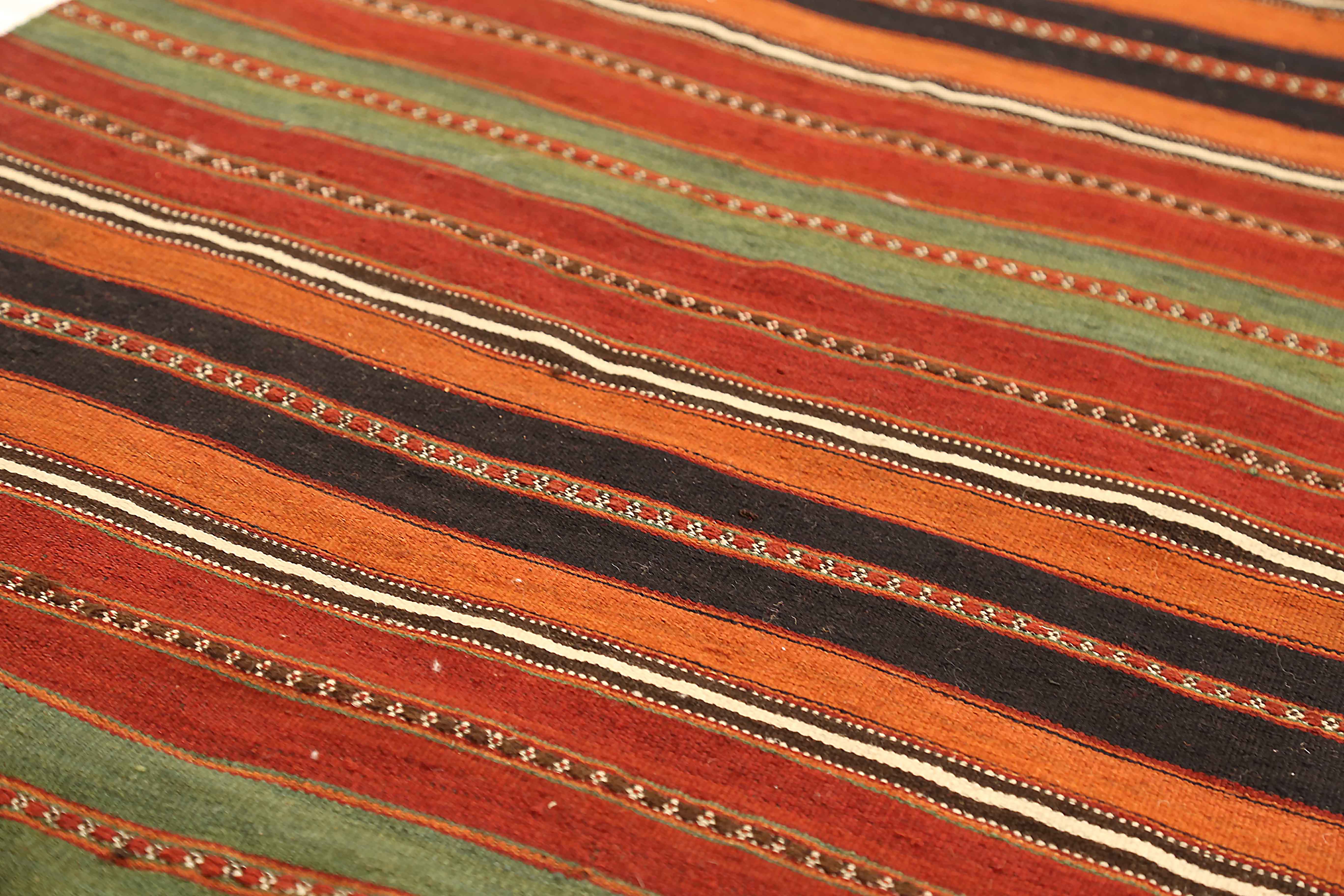 Thumbnail 5 for Antique Persian Transitional Rug 65125