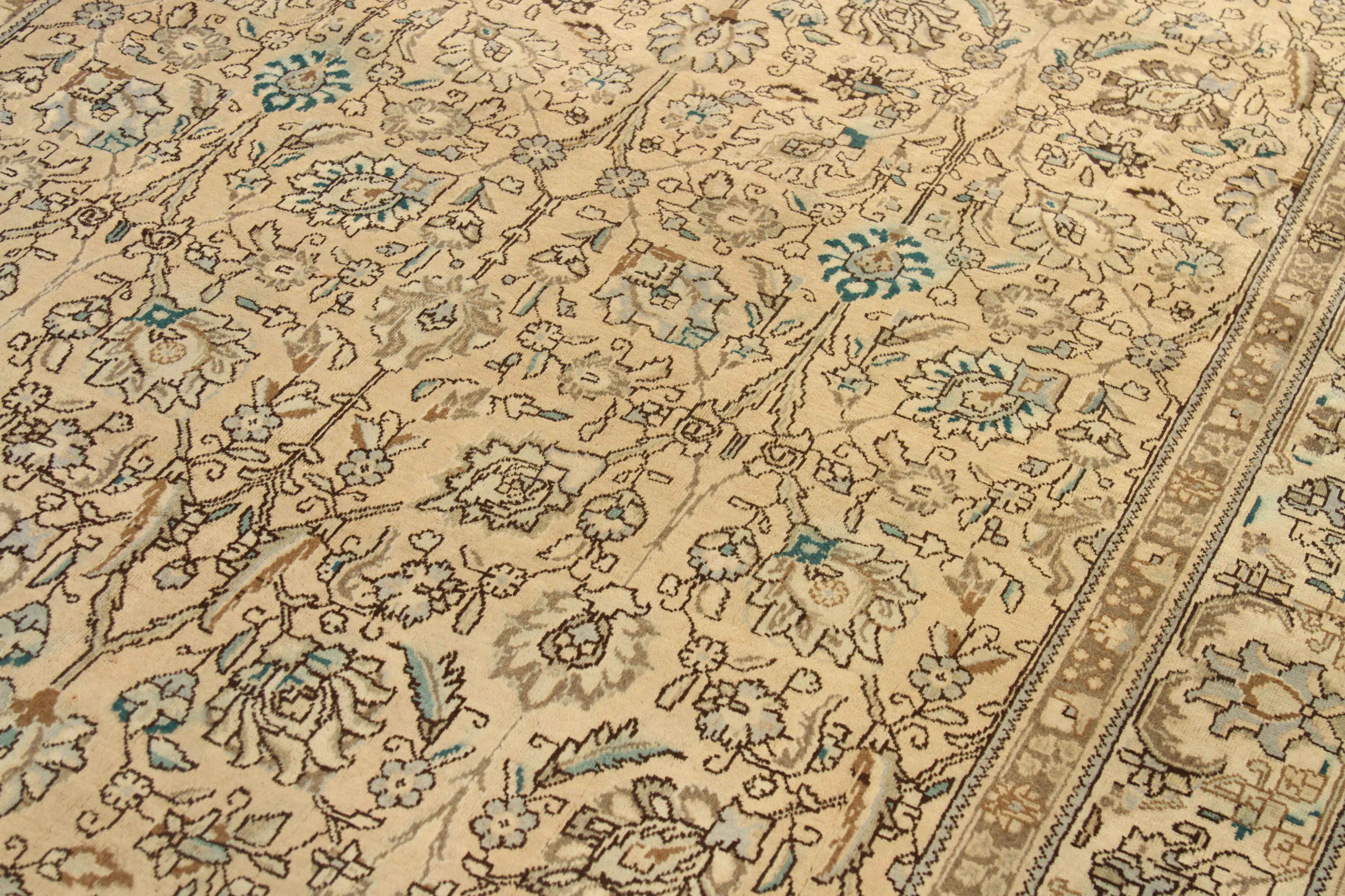 Thumbnail 3 for Antique Persian Tabriz Transitional Rug 10725