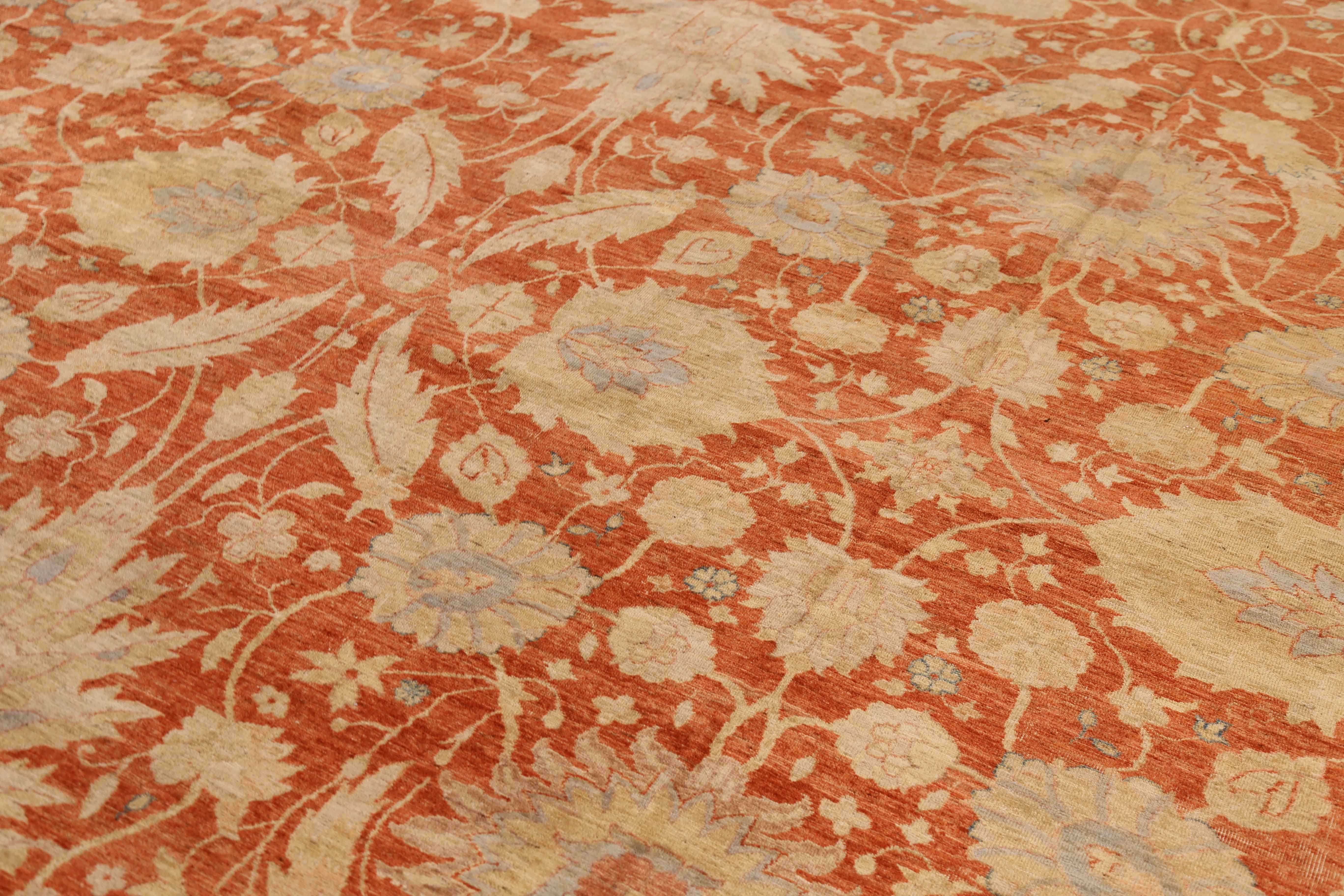 Thumbnail 5 for Afghanistan Sultanabad Transitional Rug 10730