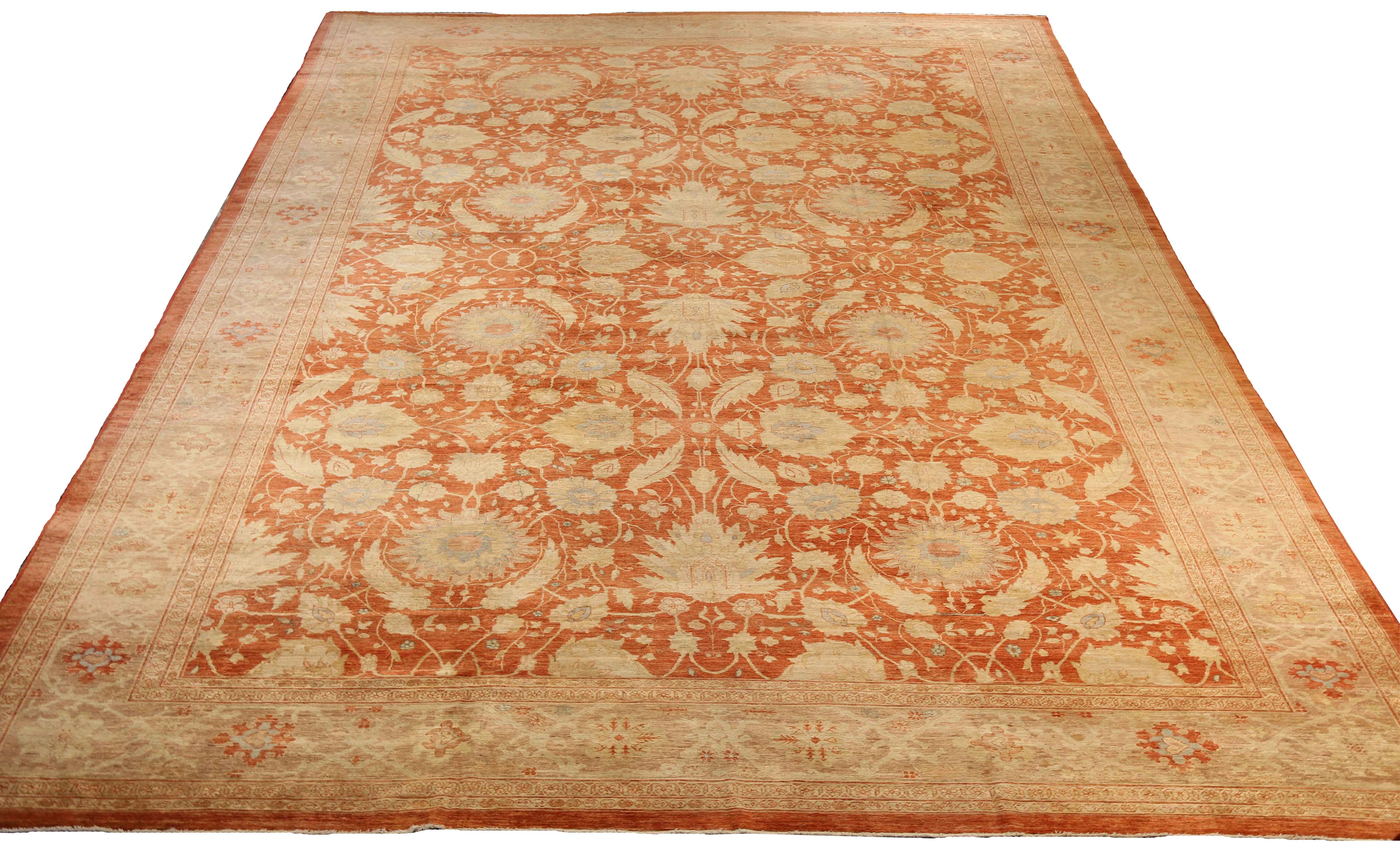 Thumbnail 7 for Afghanistan Sultanabad Transitional Rug 10730