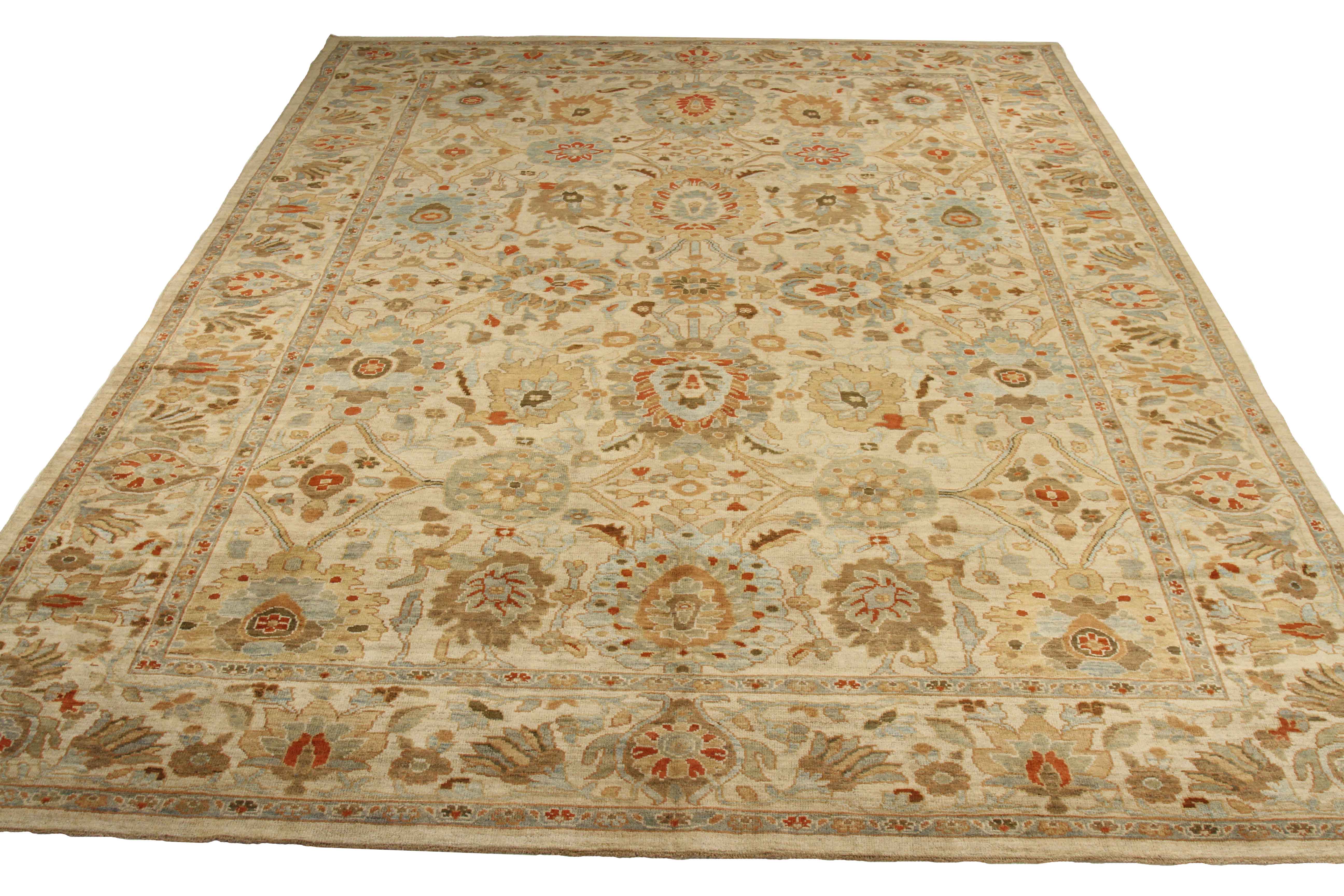 Thumbnail 4 for Persian Sultanabad Traditional Rug 66098