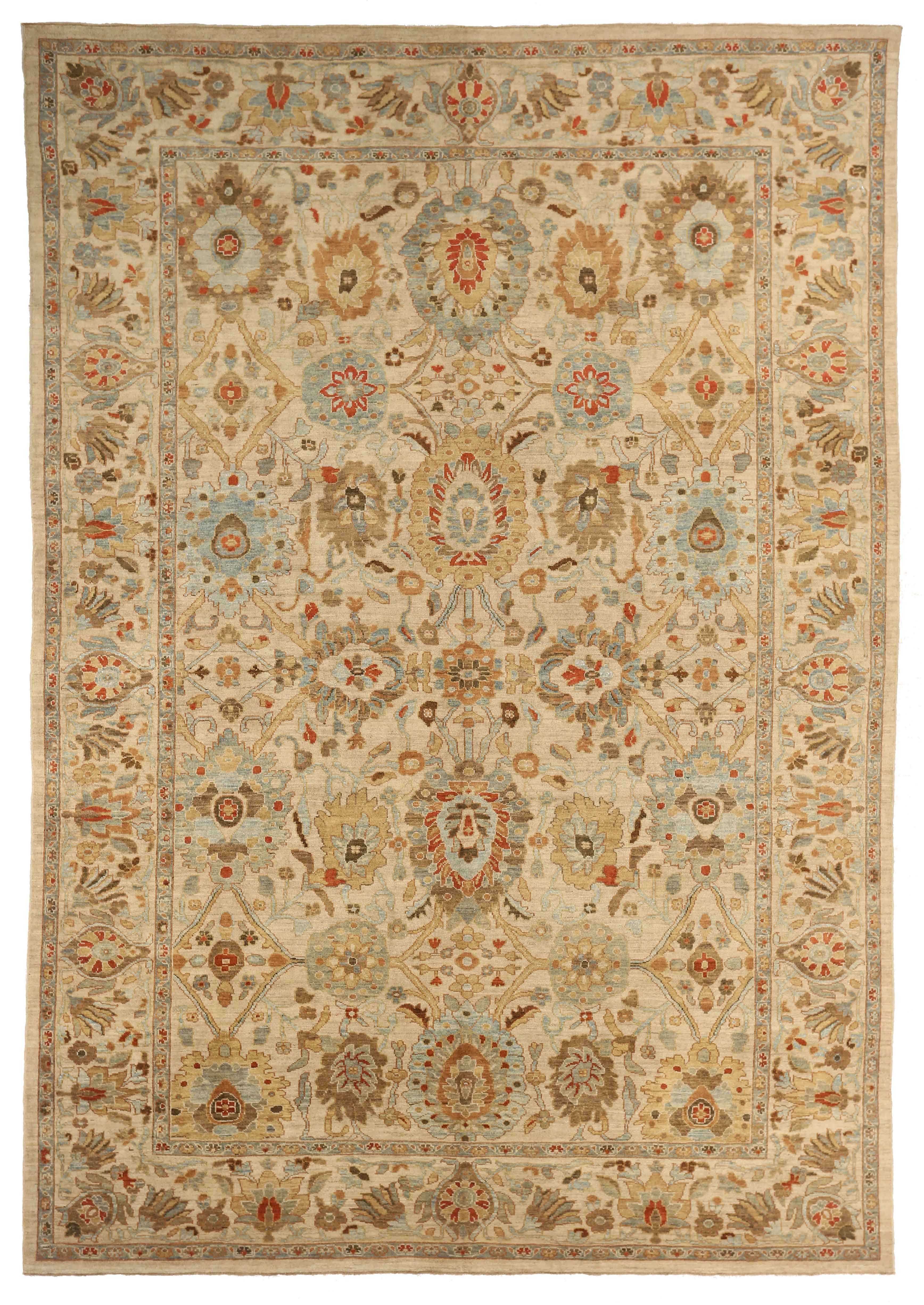Thumbnail 2 for Persian Sultanabad Traditional Rug 66098
