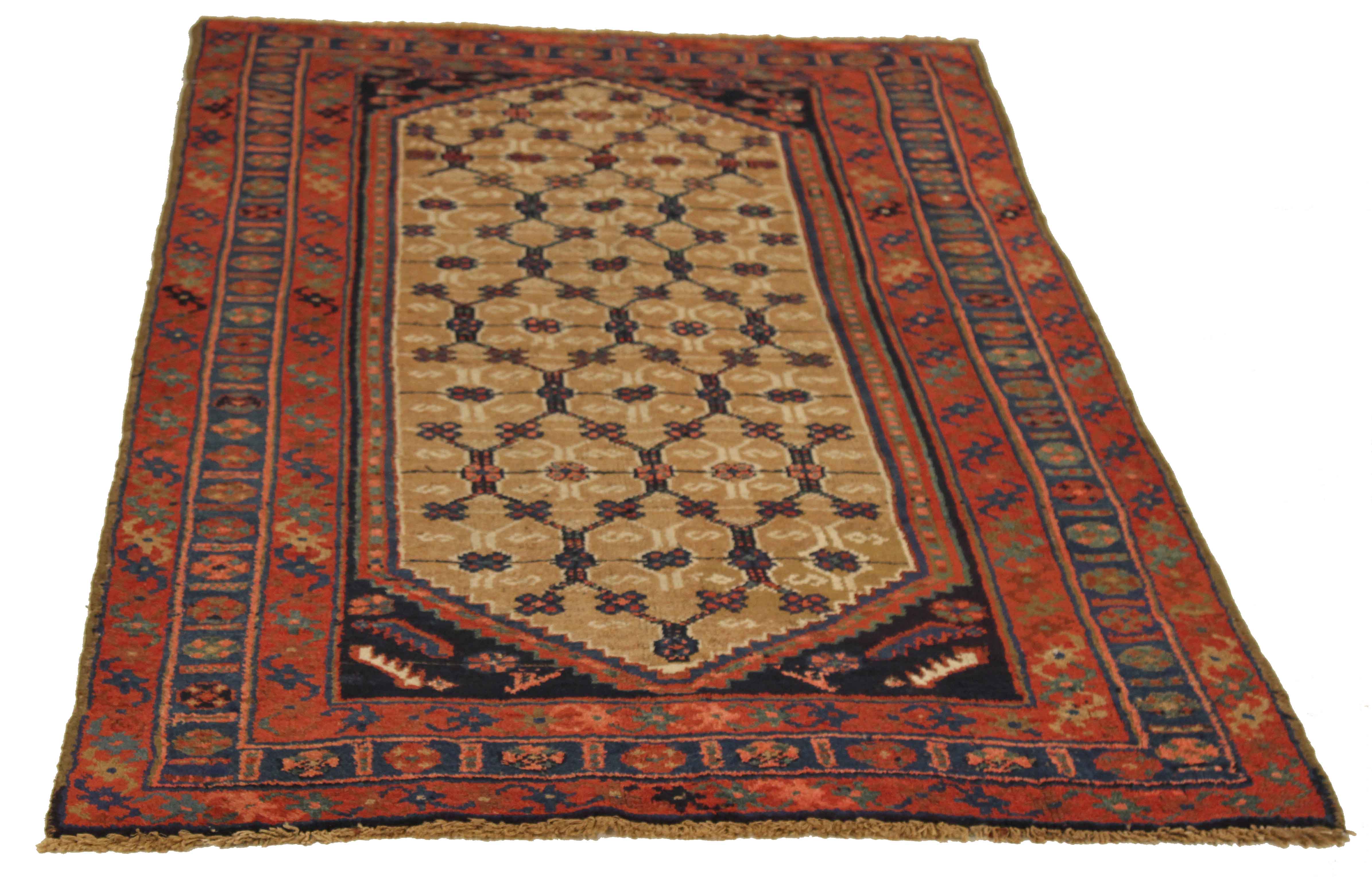 Thumbnail 12 for Antique Persian Hamadan Transitional Rug 10837