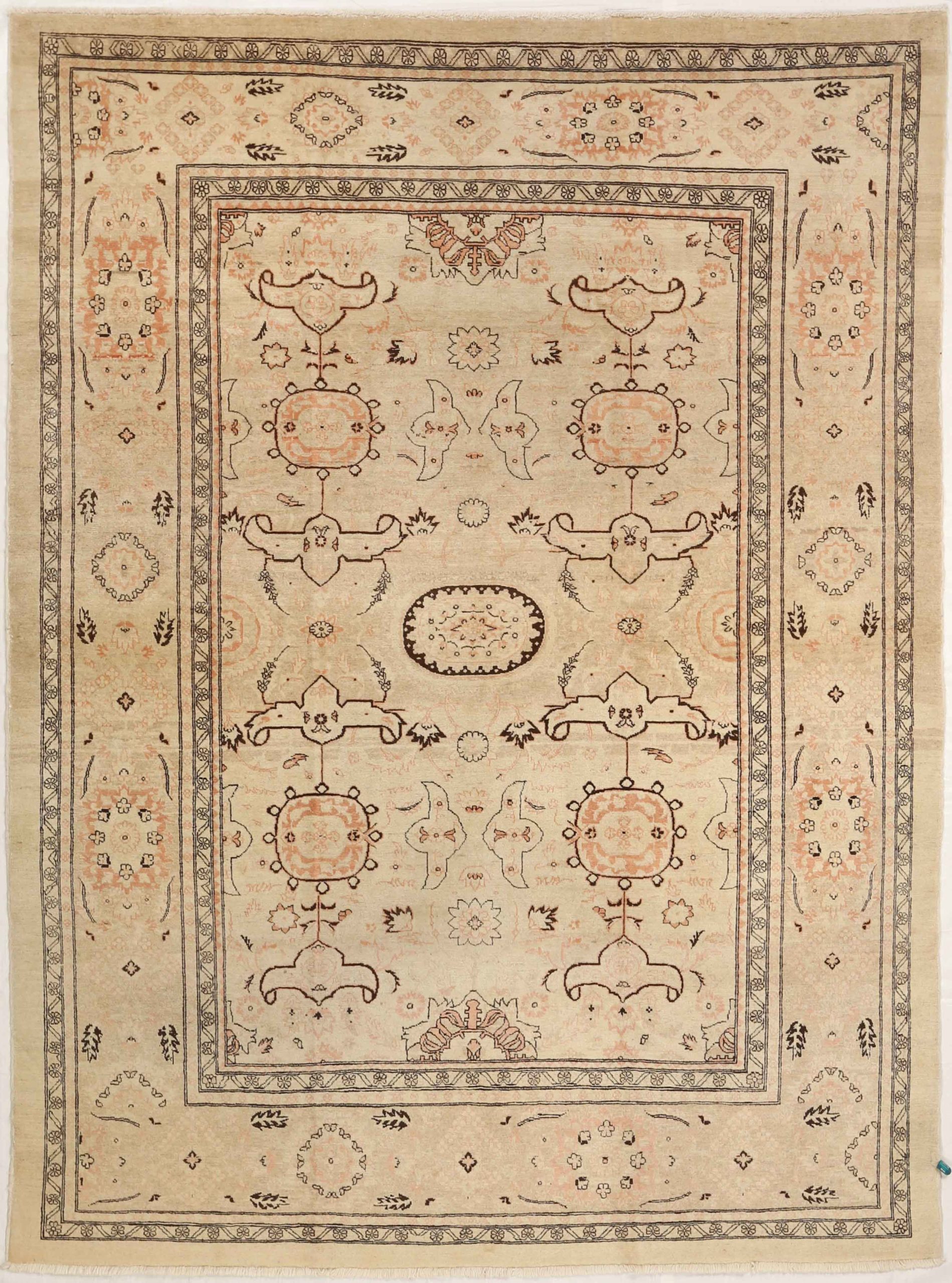 Thumbnail 6 for Antique Persian Tabriz Transitional Rug 10840