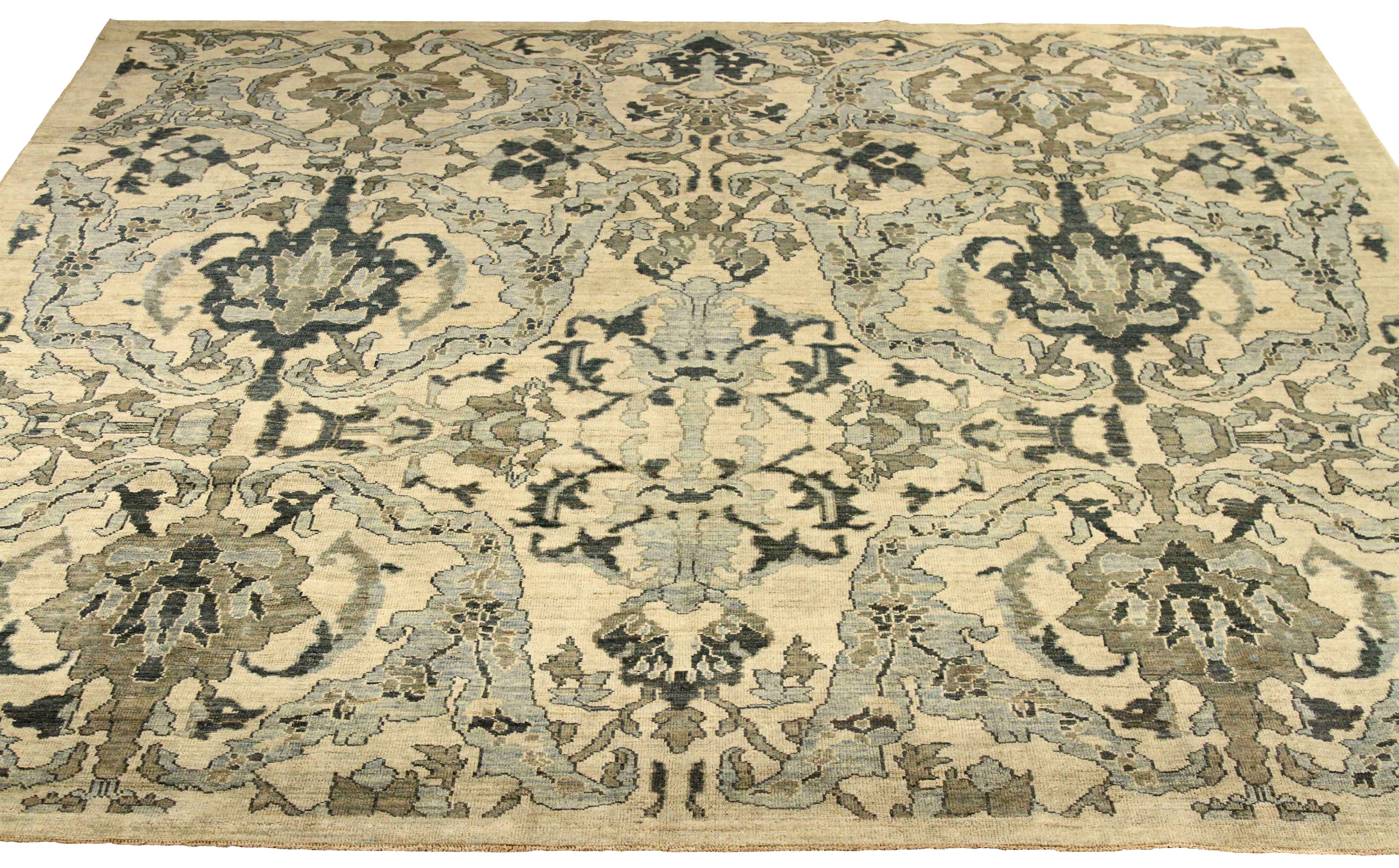 Thumbnail 3 for Persian Sultanabad Transitional Rug 66111