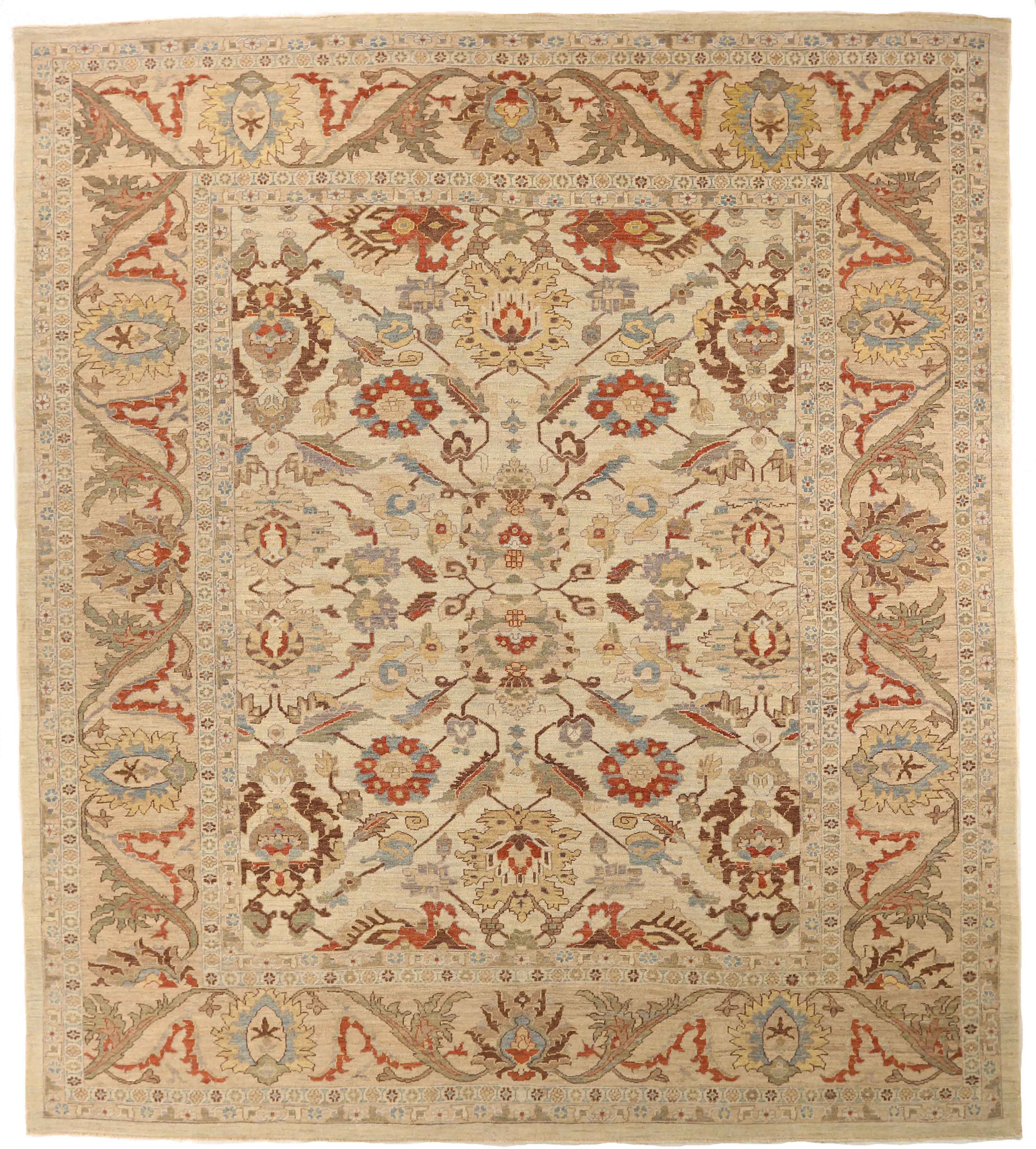 Thumbnail 3 for Persian Sultanabad Traditional Rug 66090