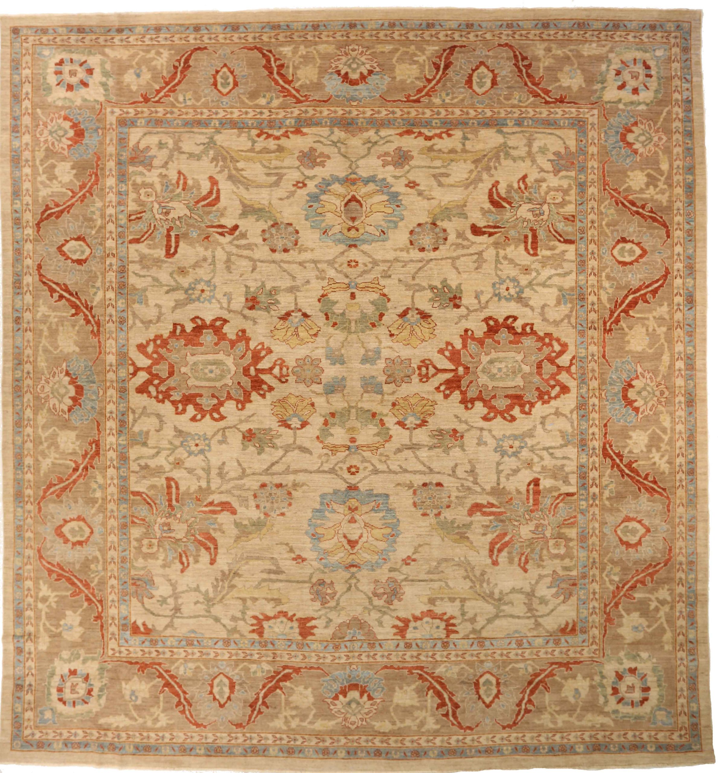 Thumbnail 4 for Persian Sultanabad Traditional Rug 66091