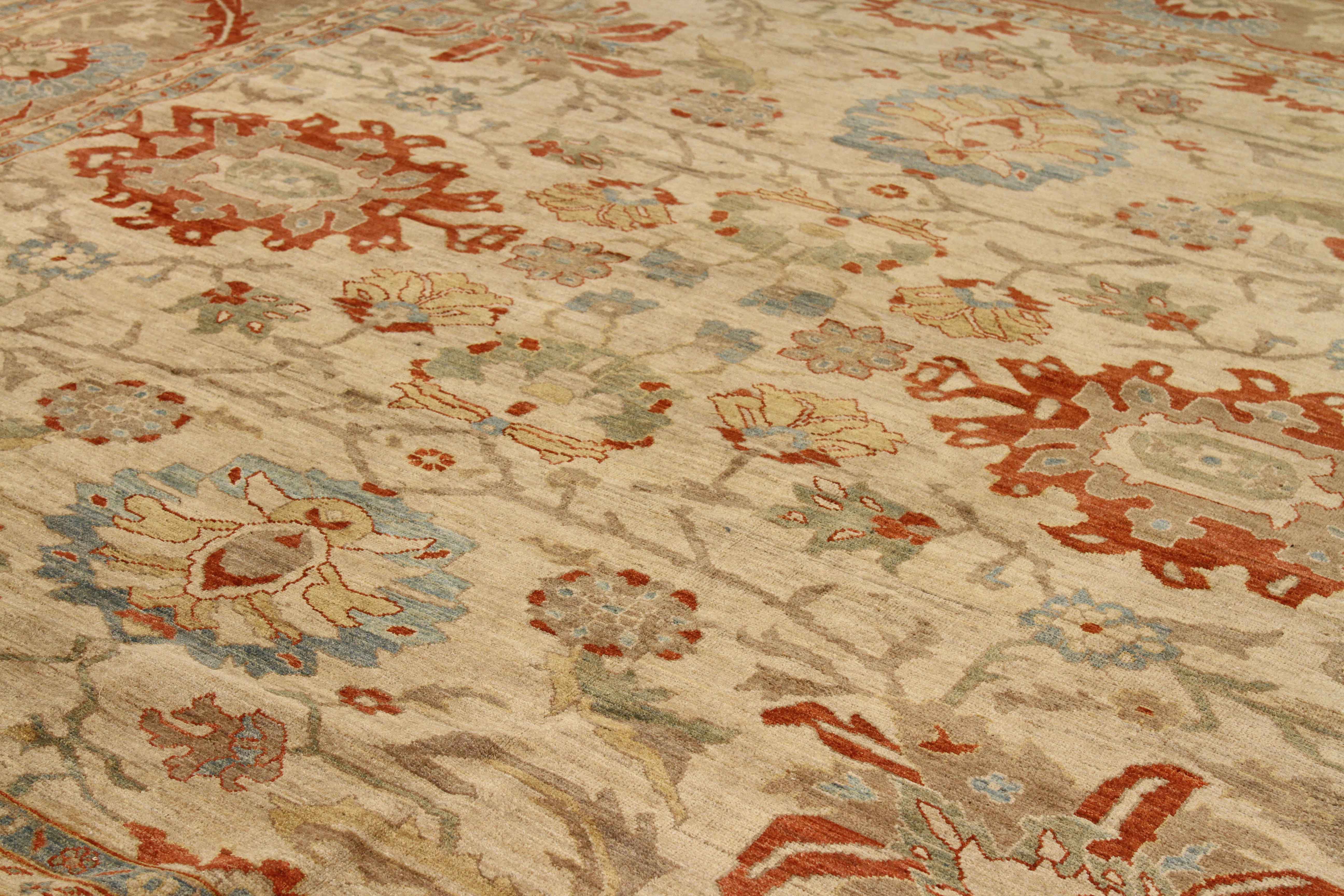 Thumbnail 2 for Persian Sultanabad Traditional Rug 66091