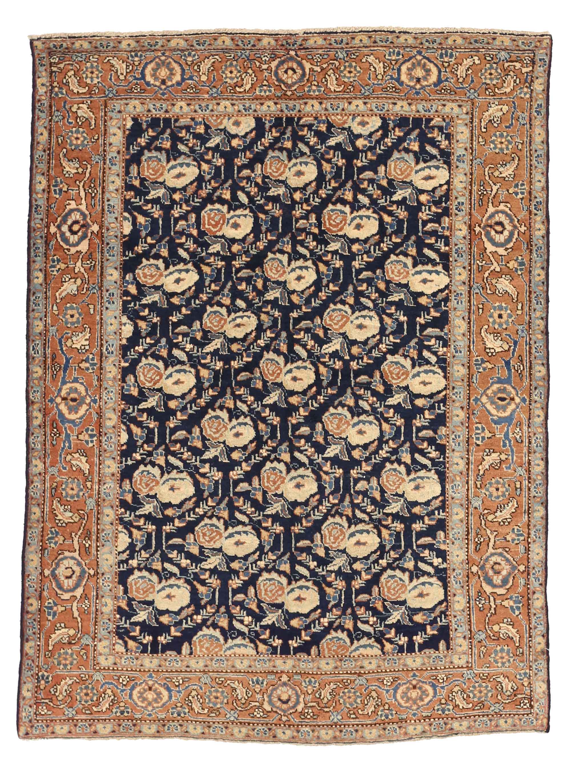 Thumbnail 12 for Antique Persian Tabriz Transitional Rug 10857