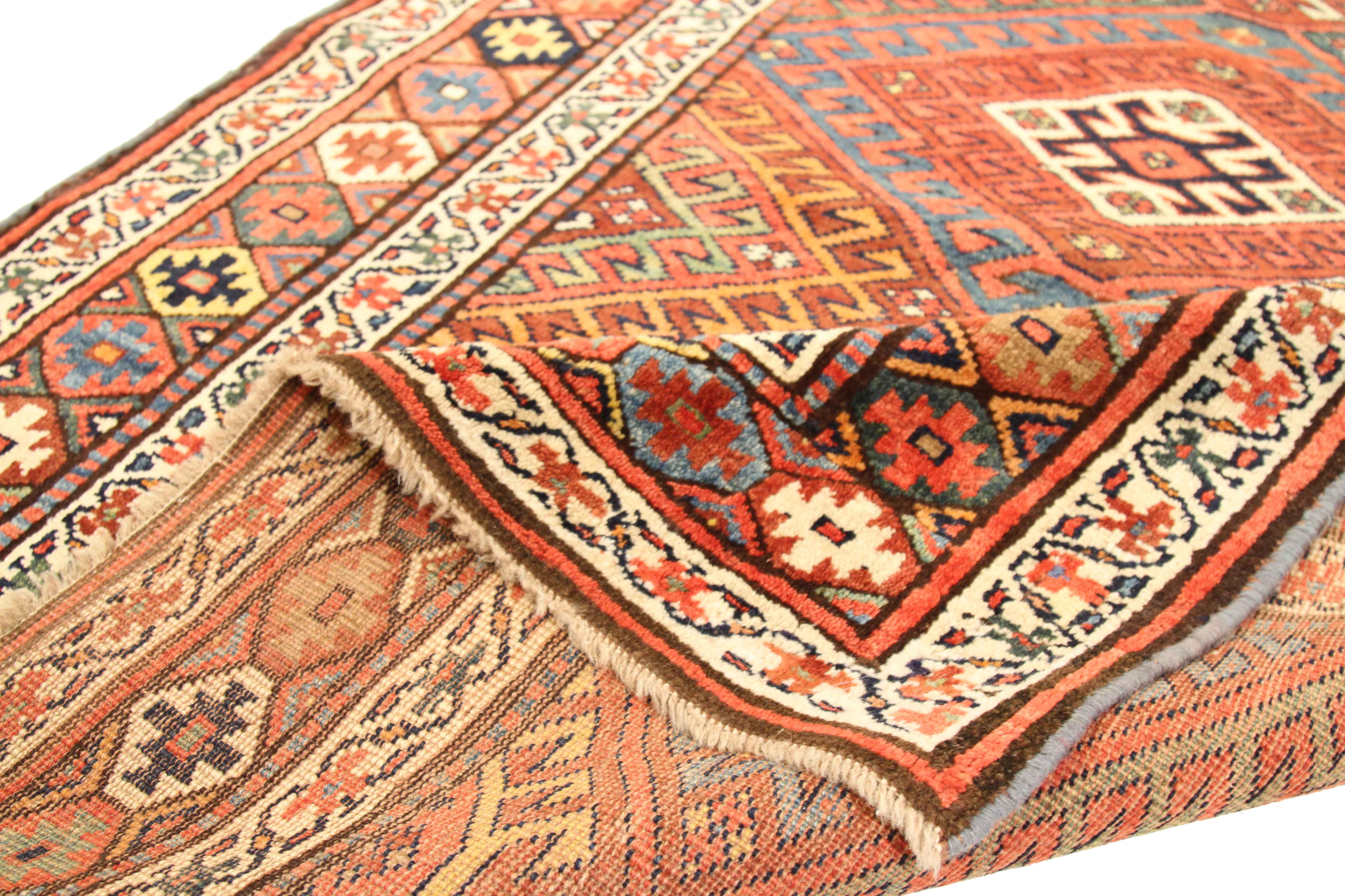 Thumbnail 5 for Antique Persian Bijar Transitional Rug 10741